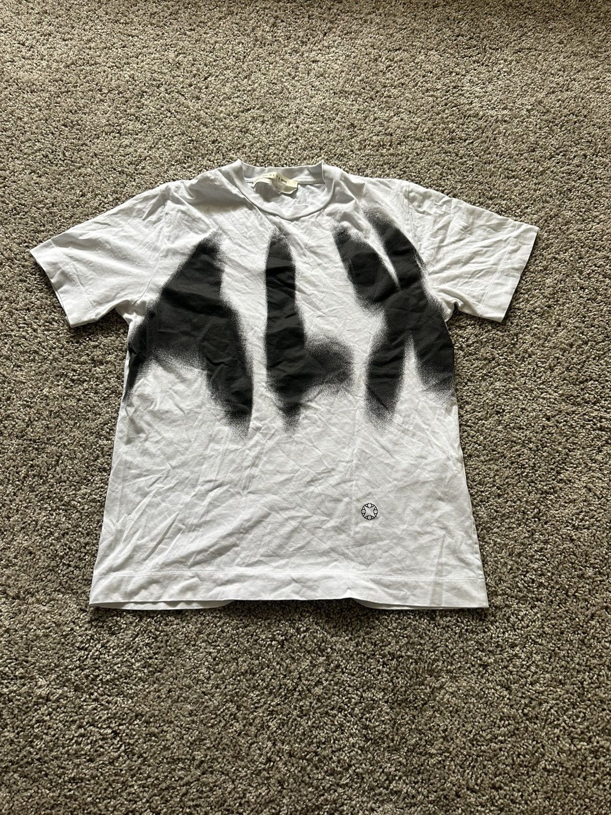 1017 ALYX 9SM White Cotton T-Shirt Size US S / EU 44-46 / 1 - 1 Thumbnail