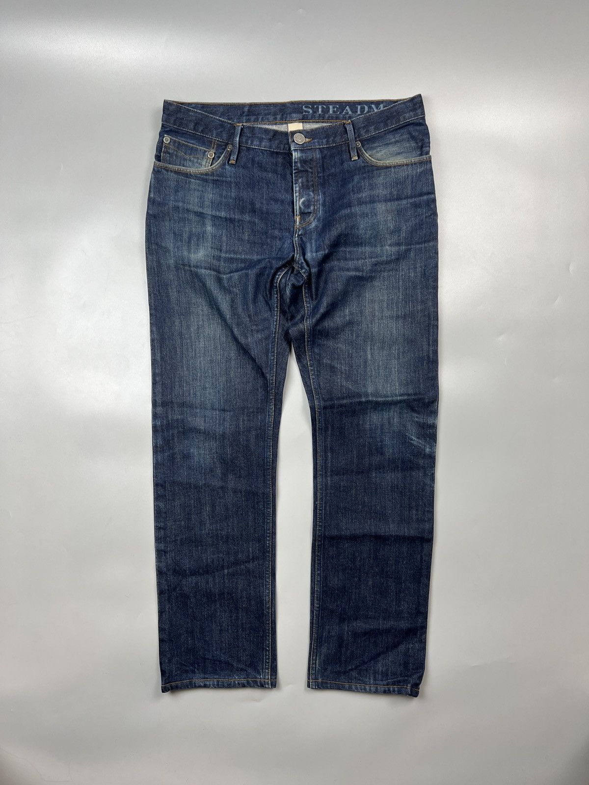 Burberry Burberry Brit Steadman Slim Fit Denim Jeans Pants (Y0593) Size US 32 / EU 48 - 1 Thumbnail