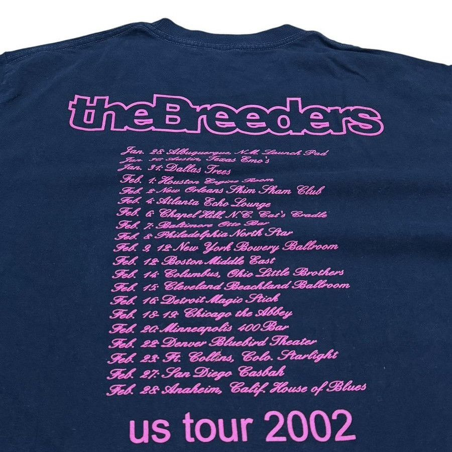 Band Tees Vintage the Breeders Us Tour 2002 T-Shirt Size US M / EU 48-50 / 2 - 7 Thumbnail
