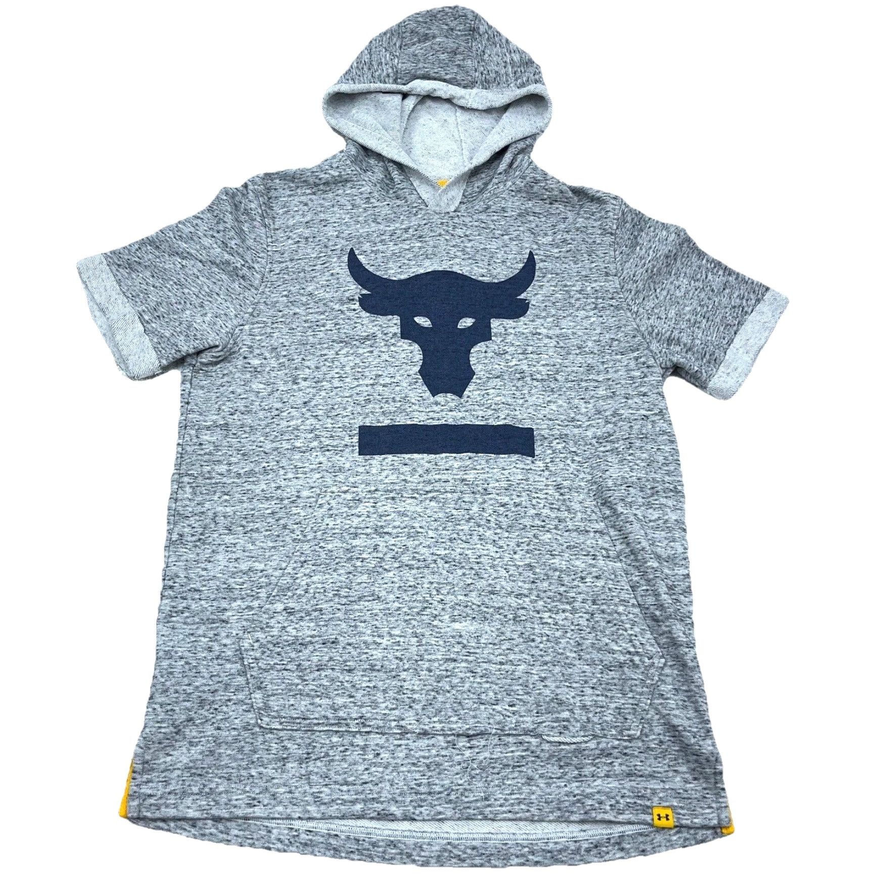 Under Armour Under Armour Hoodie Men Small Gray Project Rock Sweatshirt Short Sleeve Gym Pullover Logo Modern Sports Mens Size US S / EU 44-46 / 1 - 2 Thumbnail