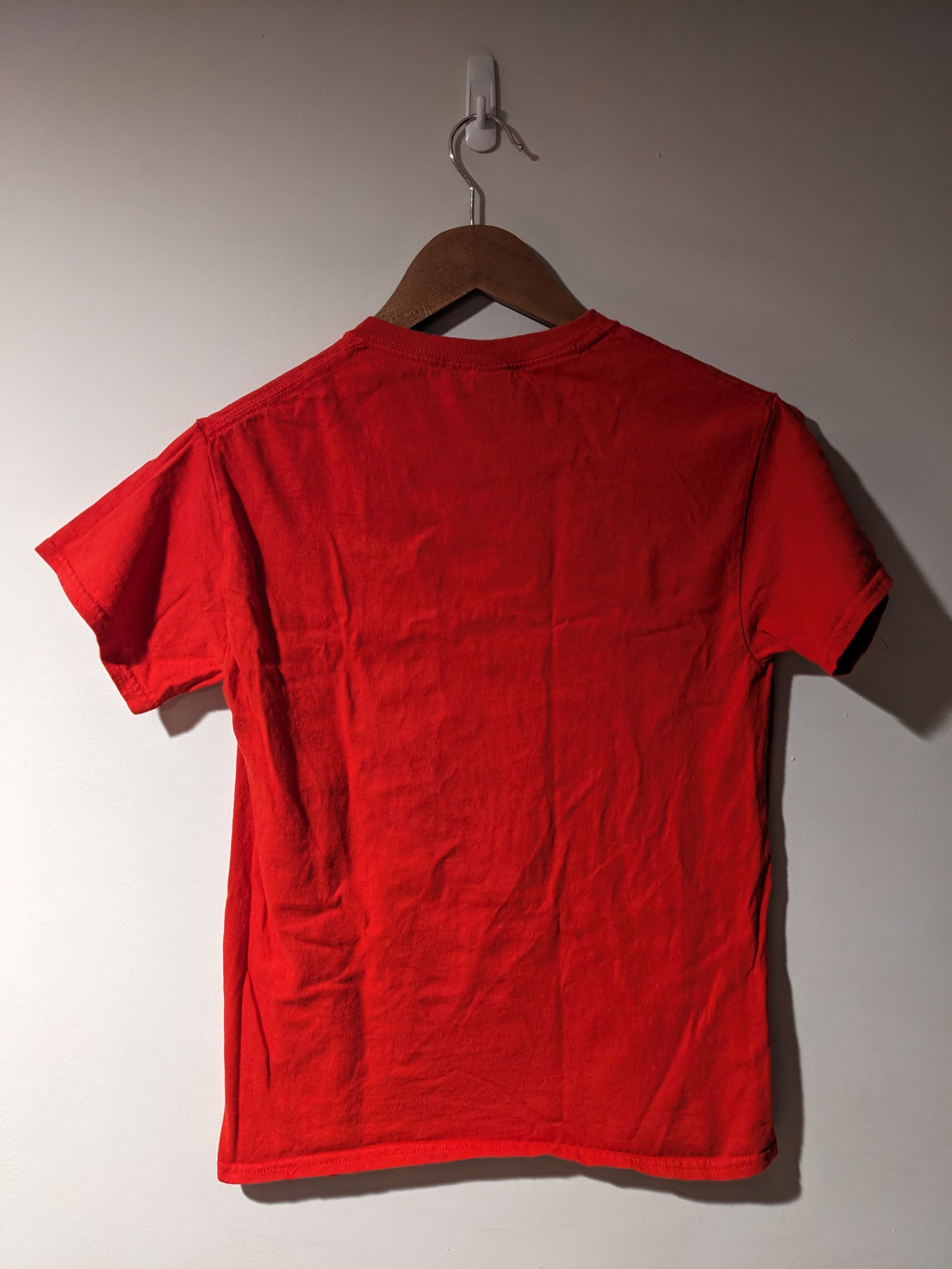 Gildan × Travis Scott McDonald's Cactus Jack Crew Travis Scott Red Small T-Shirt Size US S / EU 44-46 / 1 - 4 Thumbnail
