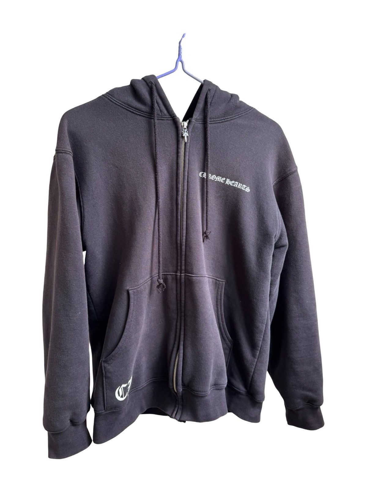 Vintage waffle zip Malibu hoodie