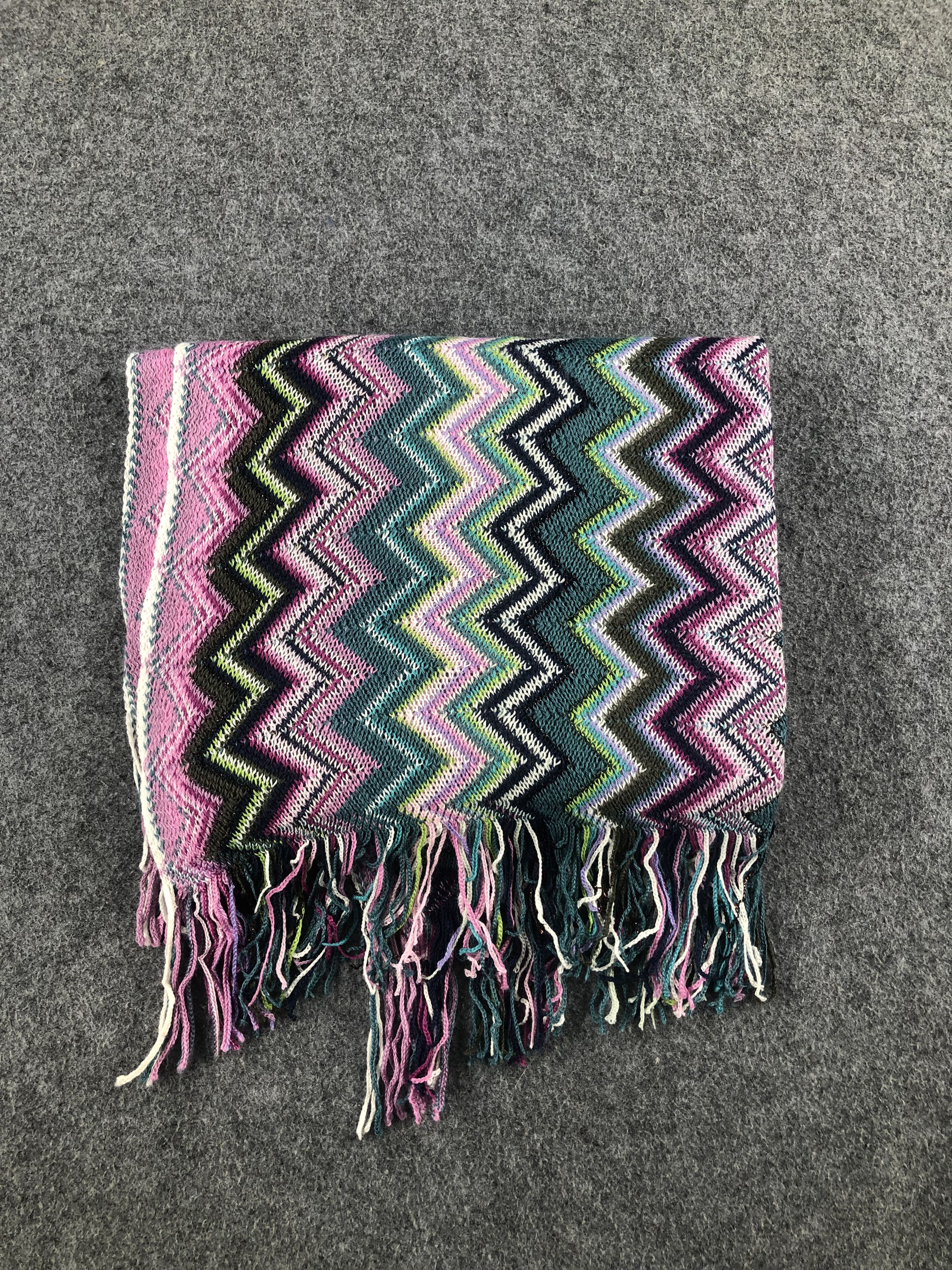 Missoni Missoni Multicolor Scarf / Muffler / Neckwear Size ONE SIZE - 5 Thumbnail
