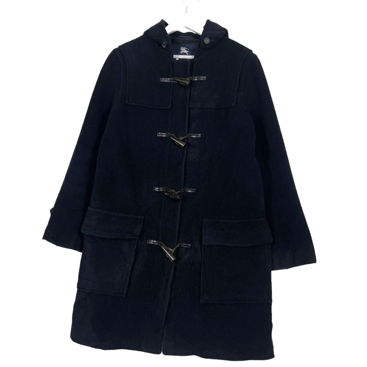 Burberry 💥BURBERRY LONDON MELTON WOOL DUFFLE JACKET Size US M / EU 48-50 / 2 - 2 Thumbnail