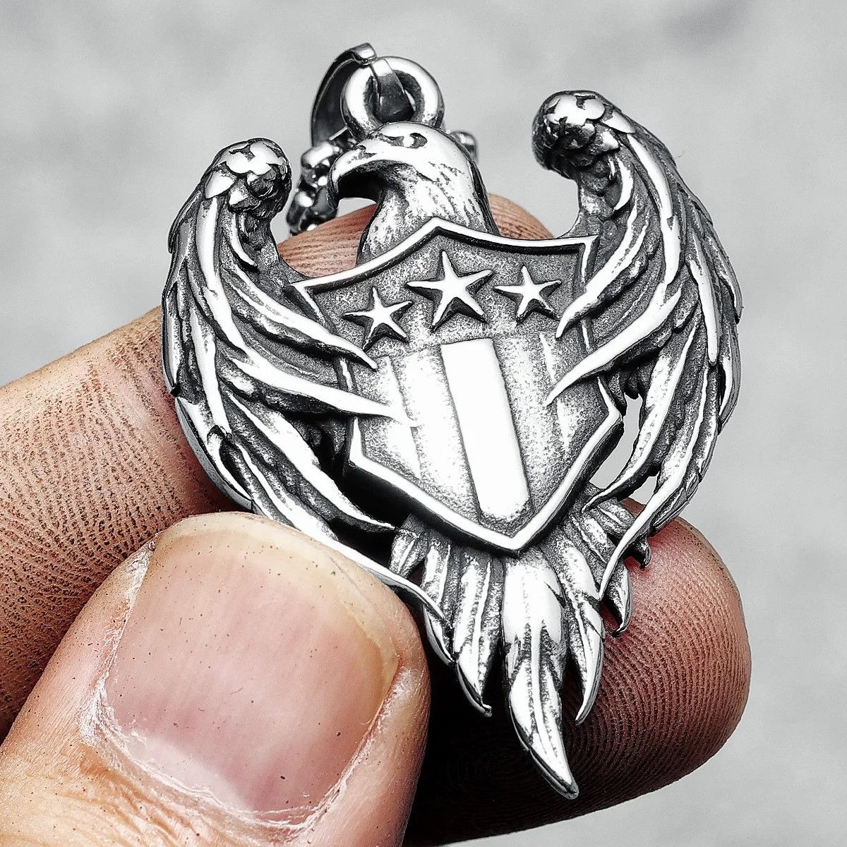 Other Hawk Shield Pendant Accessories Necklace Gifts Size ONE SIZE - 1 Thumbnail
