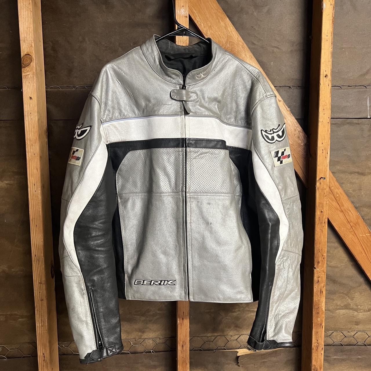 MotoGp Leather Motorcycle Jacket