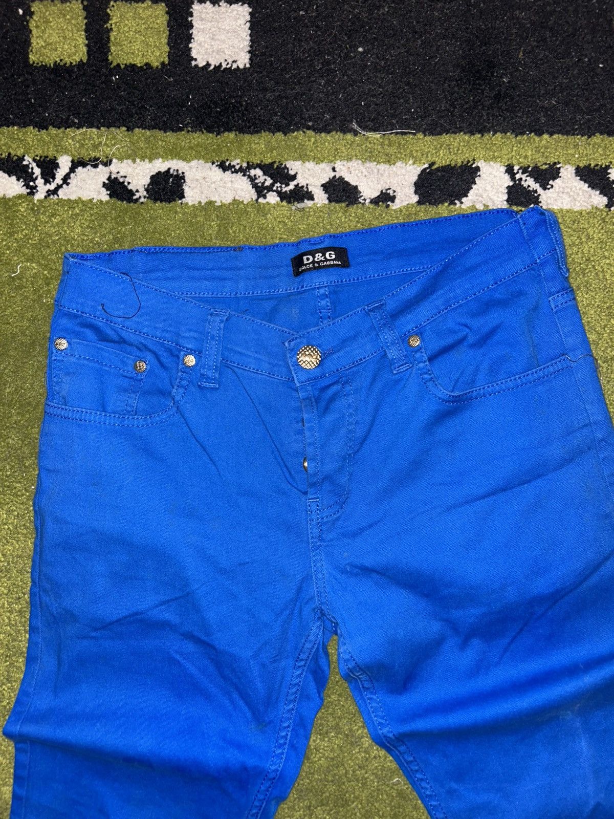 Dolce & Gabbana Dolce & Gabbana blue jeans vintage y2k Size 34" / US 12 / IT 48 - 2 Thumbnail