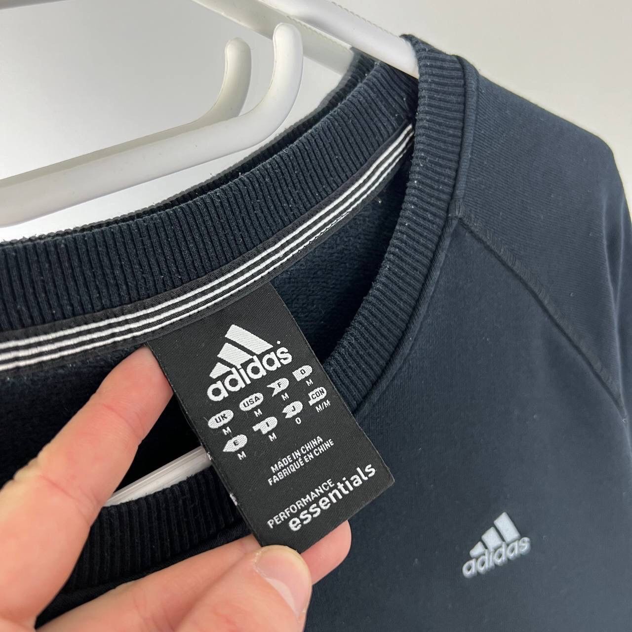 Adidas Adidas Vintage Sweatshirt Boxy Fit Mini Logo Y2k Size US M / EU 48-50 / 2 - 4 Thumbnail