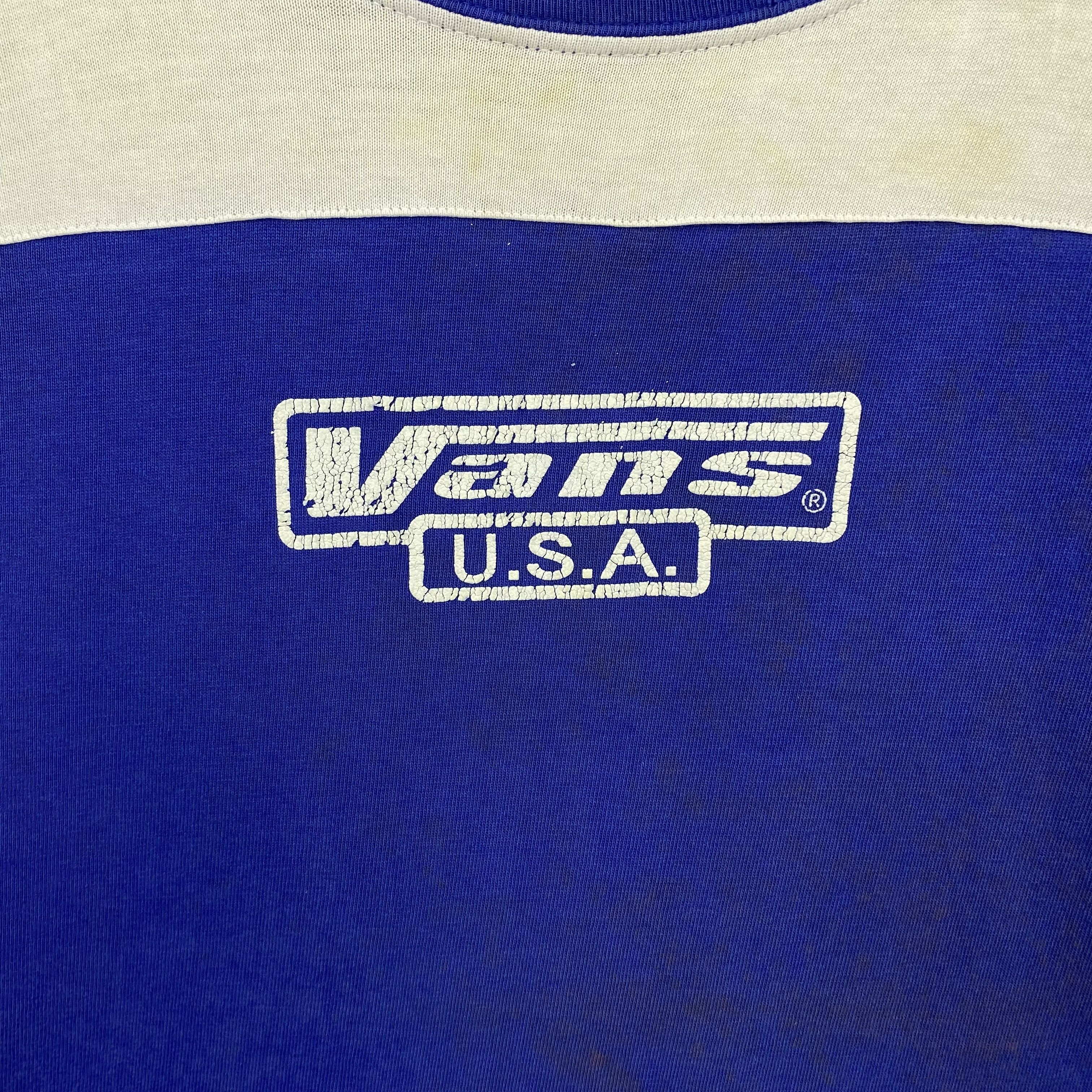 Vans Vintage 90s Vans T-Shirt Vans 66 U.S.A Crewneck Tee 56789 Size US L / EU 52-54 / 3 - 4 Thumbnail
