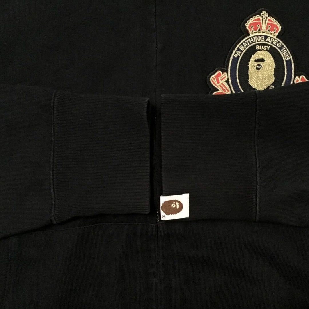 Bape BAPE LOGO Emblem Zip Hoodie a bathing ape NIGO Size US S / EU 44-46 / 1 - 8 Thumbnail