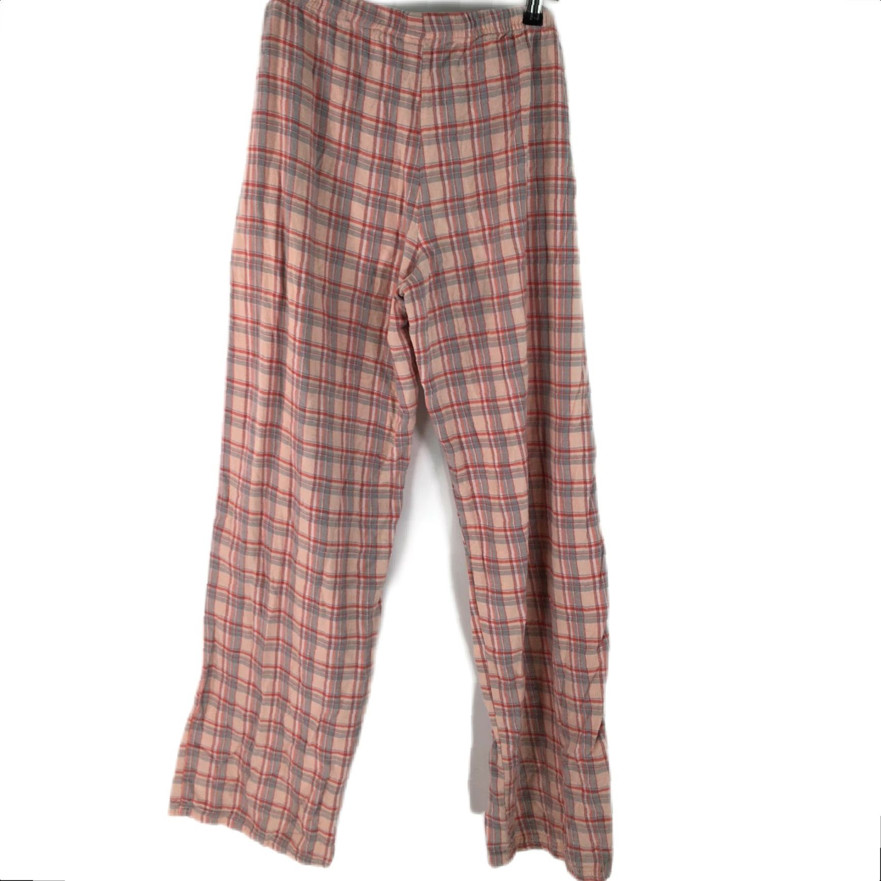NFL VINTAGE NFL Team Apparel Girls Pink Pajama Pants Large Plaids & Checks Casual Womens Size 36" / US 14 / IT 50 - 2 Thumbnail