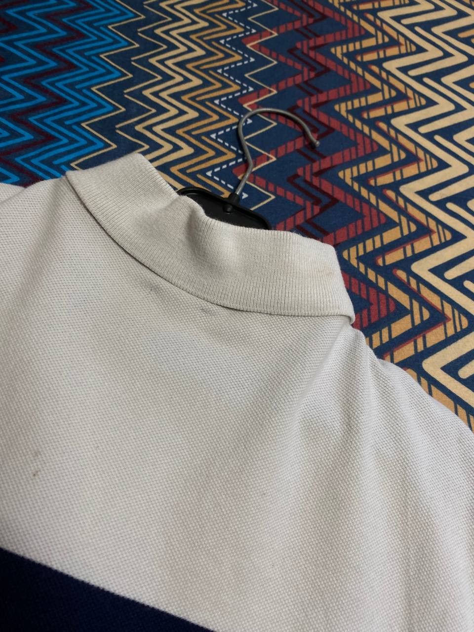 Polo Ralph Lauren × Vintage Polo Ralph Lauren Striped Pony Logo Polo Collared Shirt Size US M / EU 48-50 / 2 - 14 Thumbnail