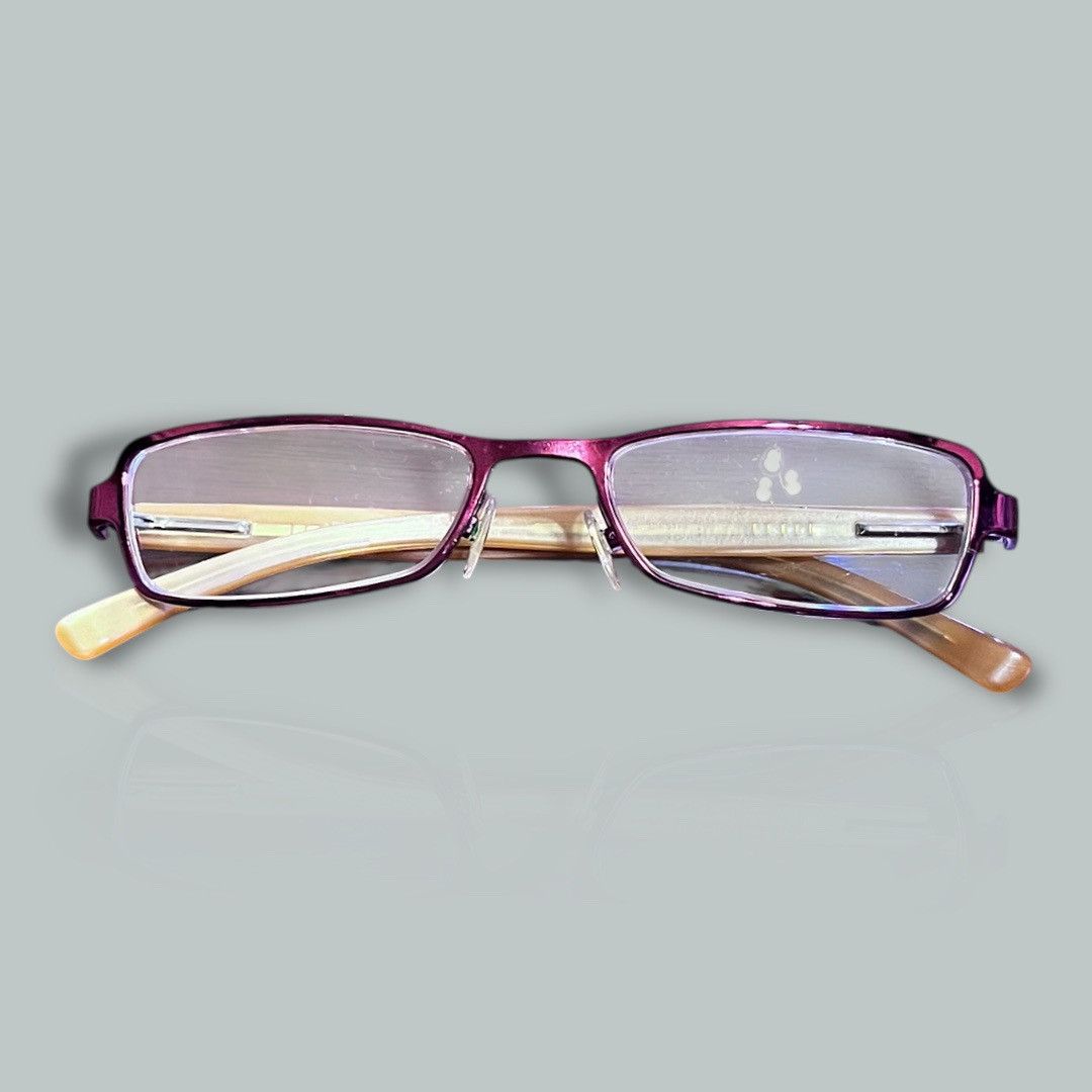 Giorgio Armani Red metallic Giorgio Armani glasses Size ONE SIZE - 1 Thumbnail