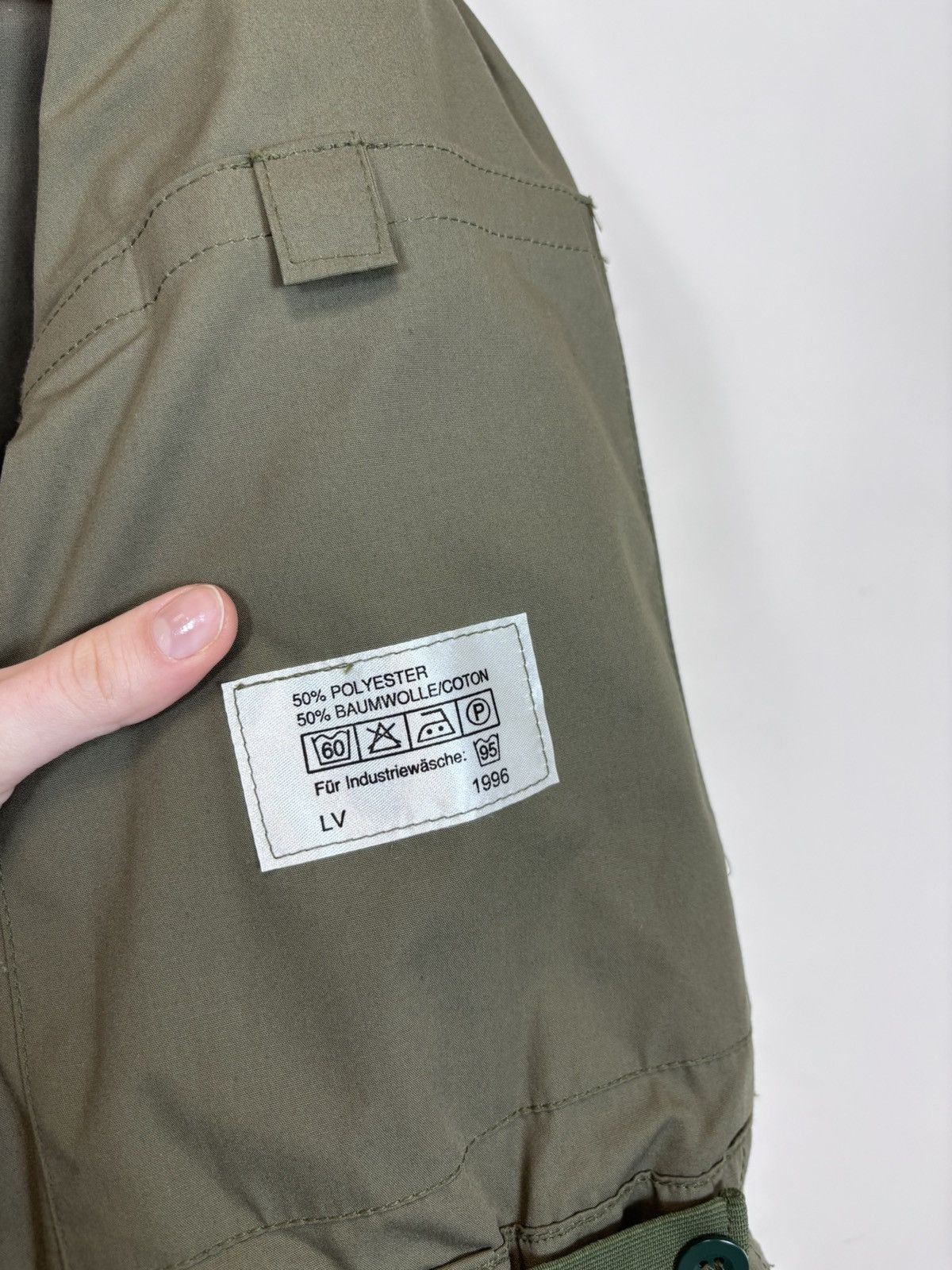 Other Vintage Swiss Military Fortress Guard Olive Field Jacket Size US L / EU 52-54 / 3 - 19 Thumbnail