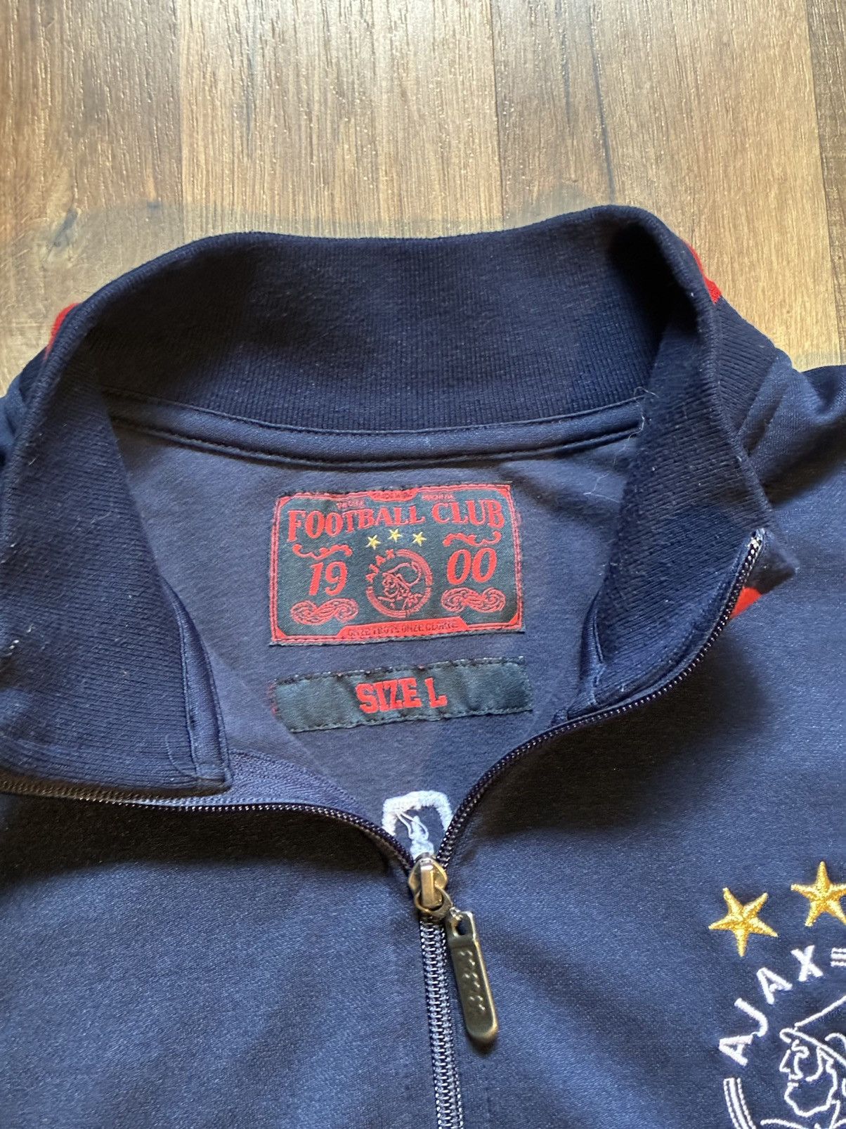 Vintage Vintage AFC Ajax track jacket Size US L / EU 52-54 / 3 - 5 Thumbnail