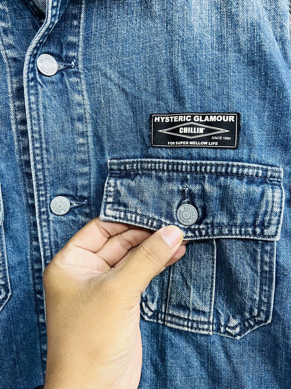 Hysteric Glamour Vintage Hysteric Glamour Heavy Denim Jacket Size US M / EU 48-50 / 2 - 4 Thumbnail
