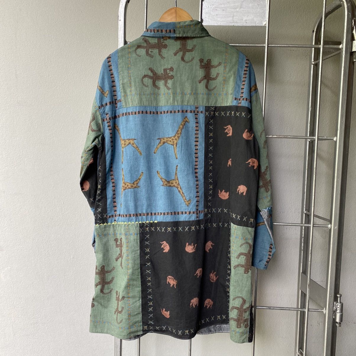 Hai Sporting Gear SPORTING GEAR HAI image SPRING & SUMMER 2002 Printed Shirt Size M / US 6-8 / IT 42-44 - 2 Thumbnail