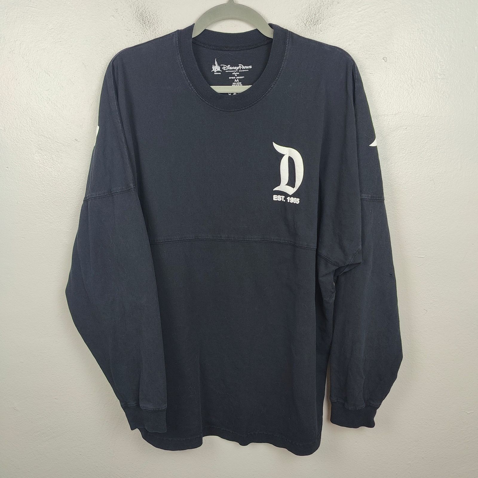 Disney Disney Spirit Jersey Size Medium Black White Long Sleeve Size US M / EU 48-50 / 2 - 1 Thumbnail