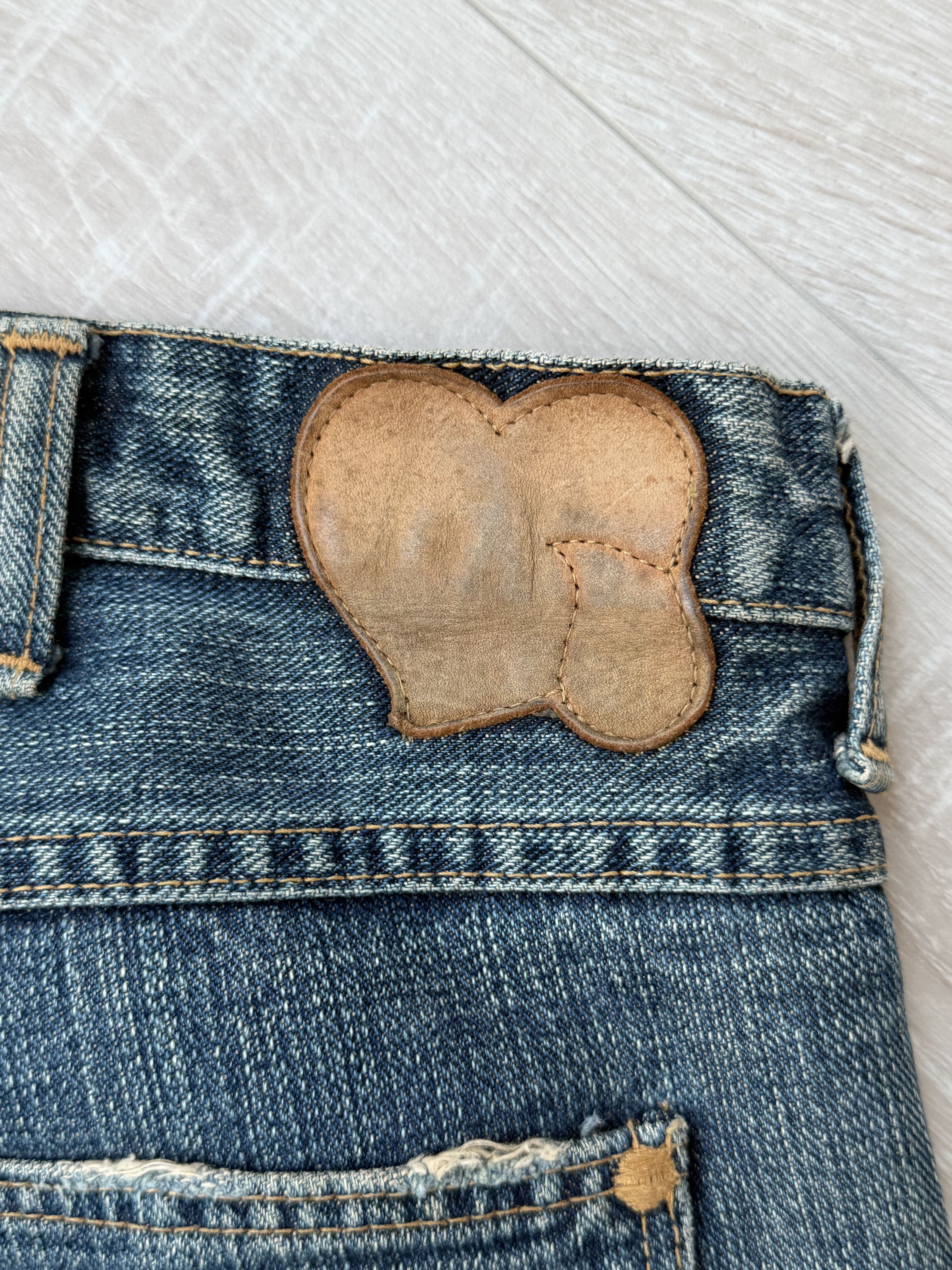 Number (N)ine Number (N)ine “Touch Me I’m Sick” Patchwork Jeans Size US 32 / EU 48 - 3 Thumbnail
