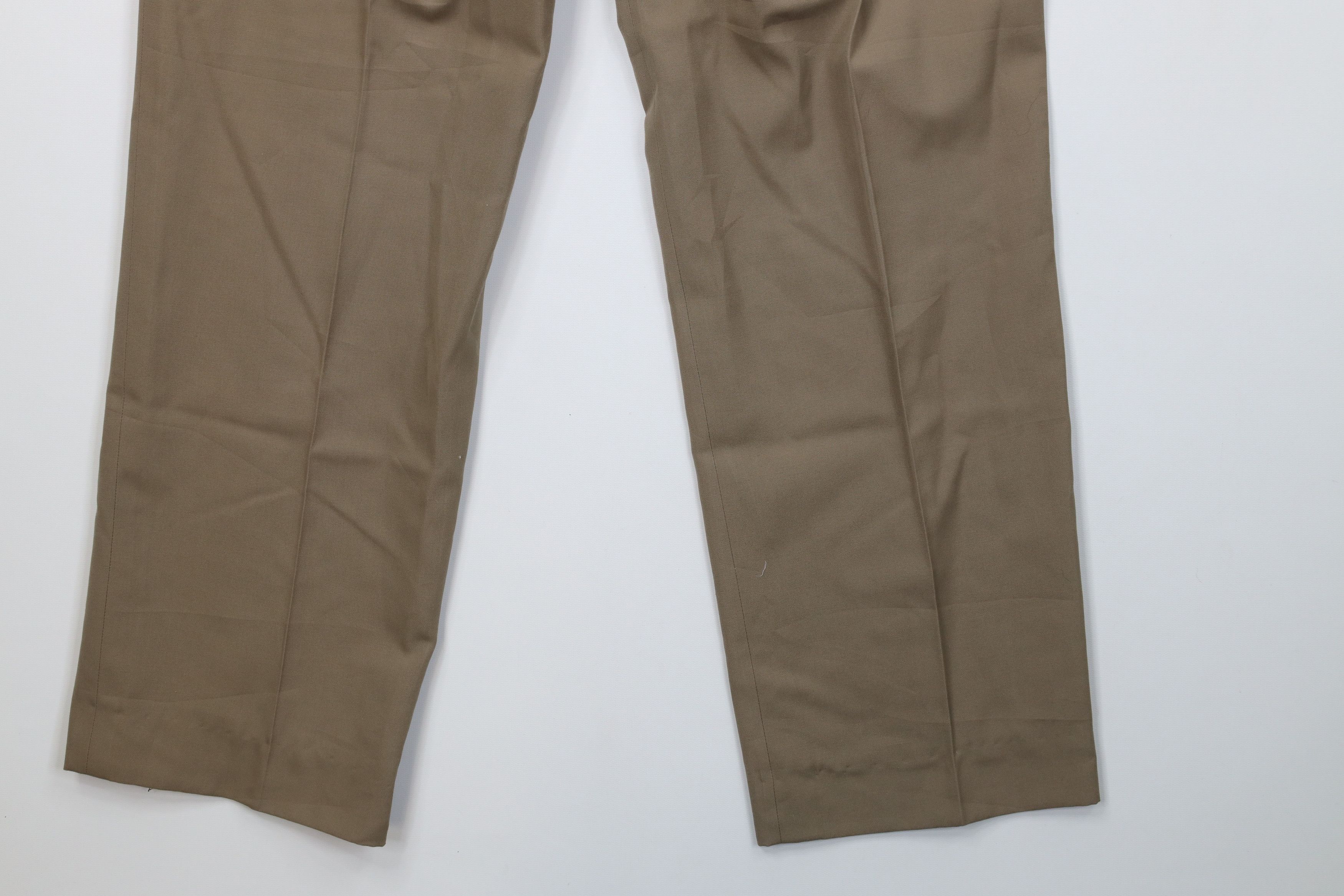 Vintage Vintage 50s 60s Streetwear Chino Pants Trousers Beige Size US 34 / EU 50 - 13 Thumbnail