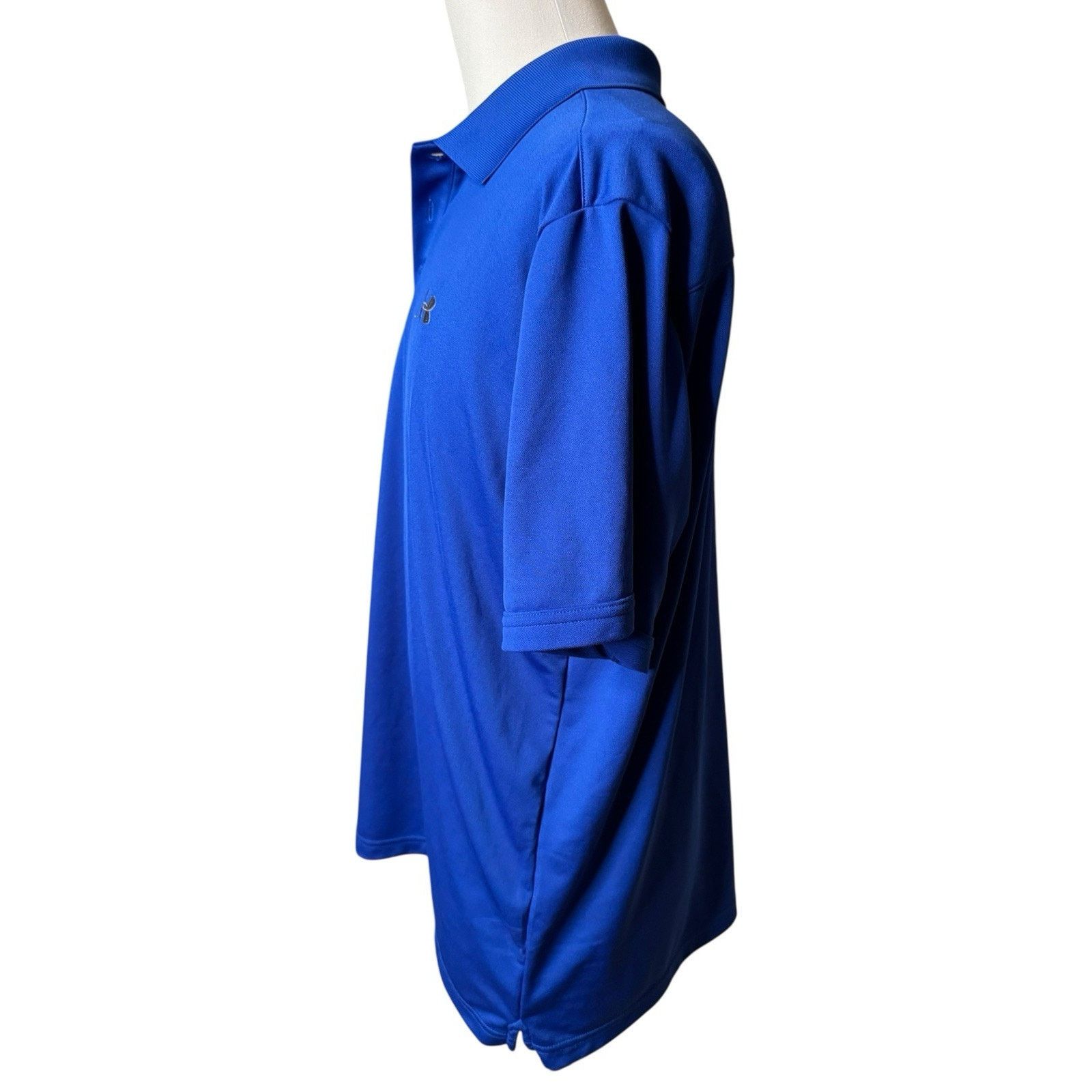 Under Armour Two Under Armour Heat Gear Polo Golf Shirts Loose Fit Blue Size US XL / EU 56 / 4 - 9 Thumbnail