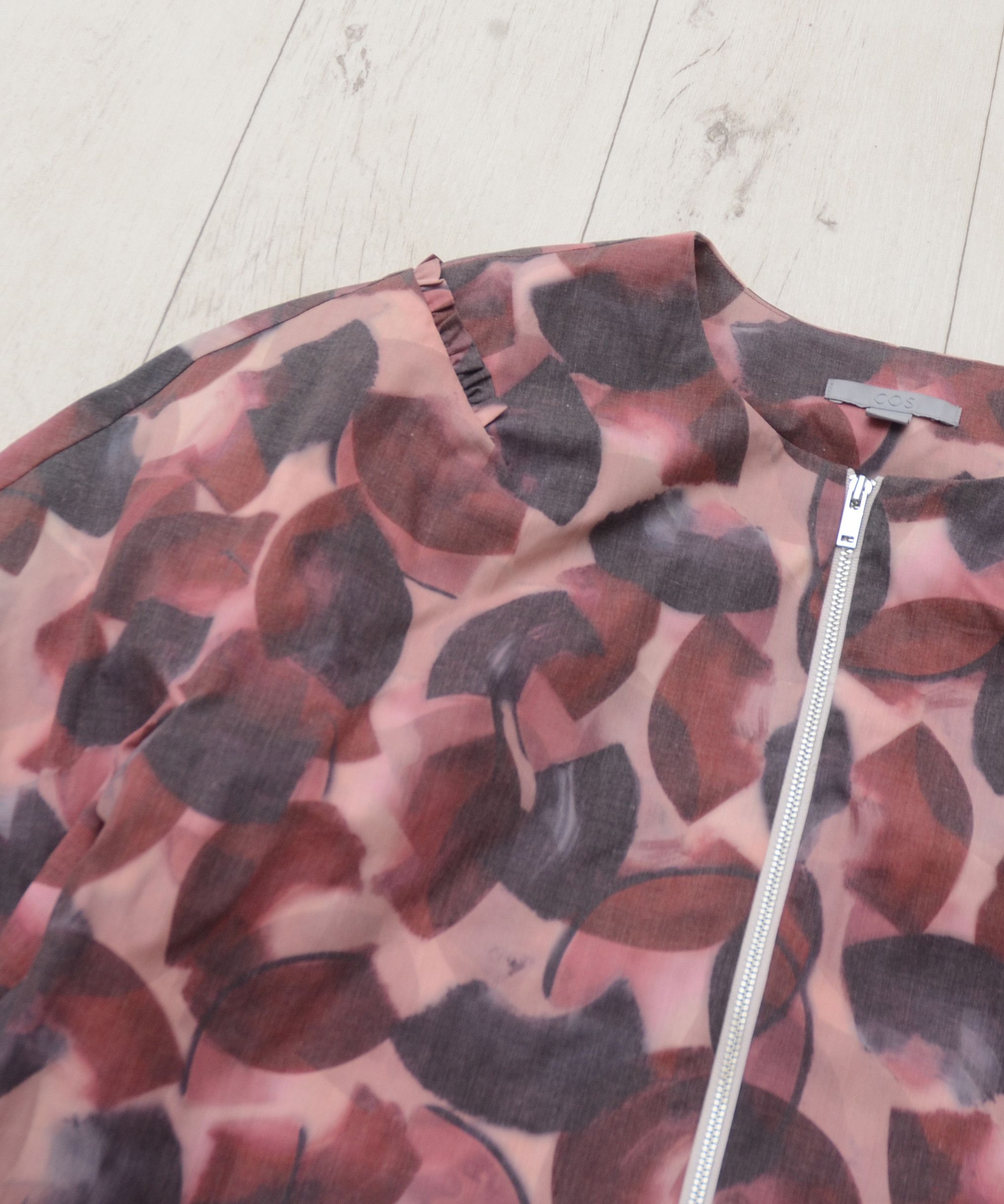 Cos COS Jacket Blazer Coat Y2K size 36 Multicolor Rare Size XS / US 0-2 / IT 36-38 - 4 Thumbnail