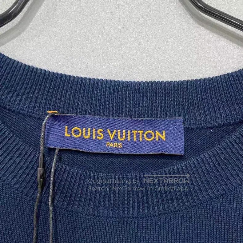 Louis Vuitton Louis Vuitton Nigo co-branded love logo knitted short slee Size US M / EU 48-50 / 2 - 6 Thumbnail