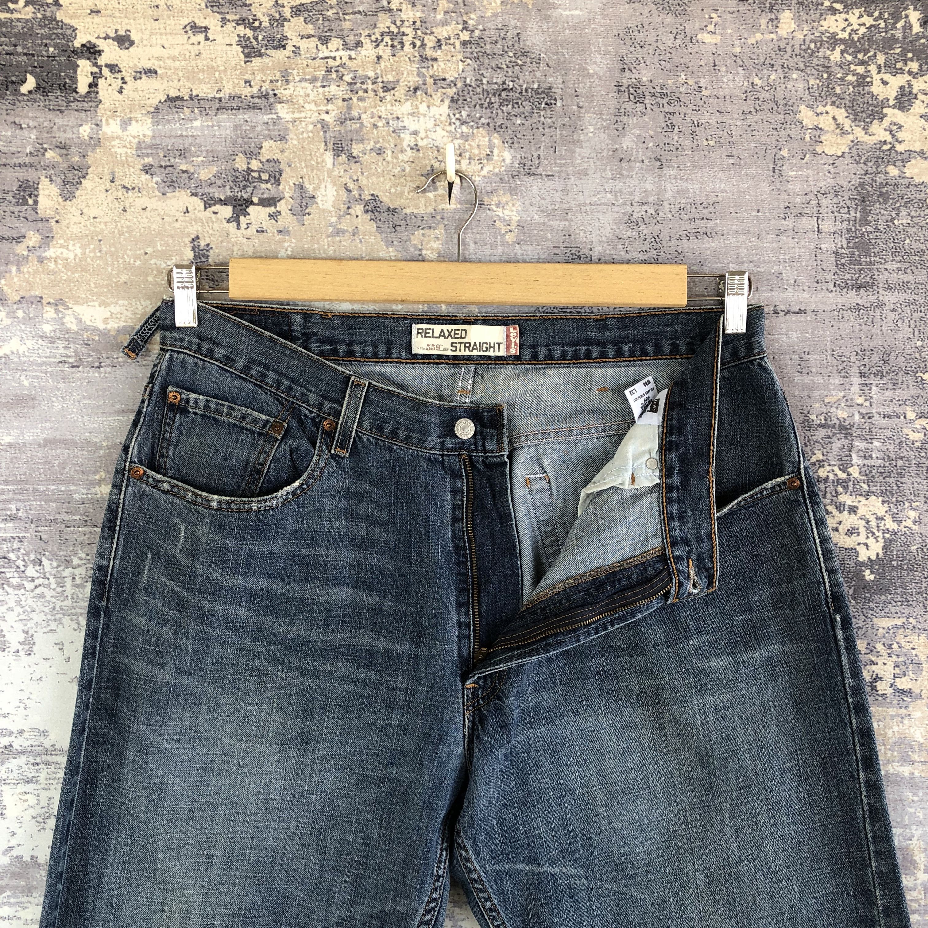 Jean Vintage 1990s Levis Faded Jeans Levi's Baggy Denim Pants Size US 36 / EU 52 - 7 Thumbnail