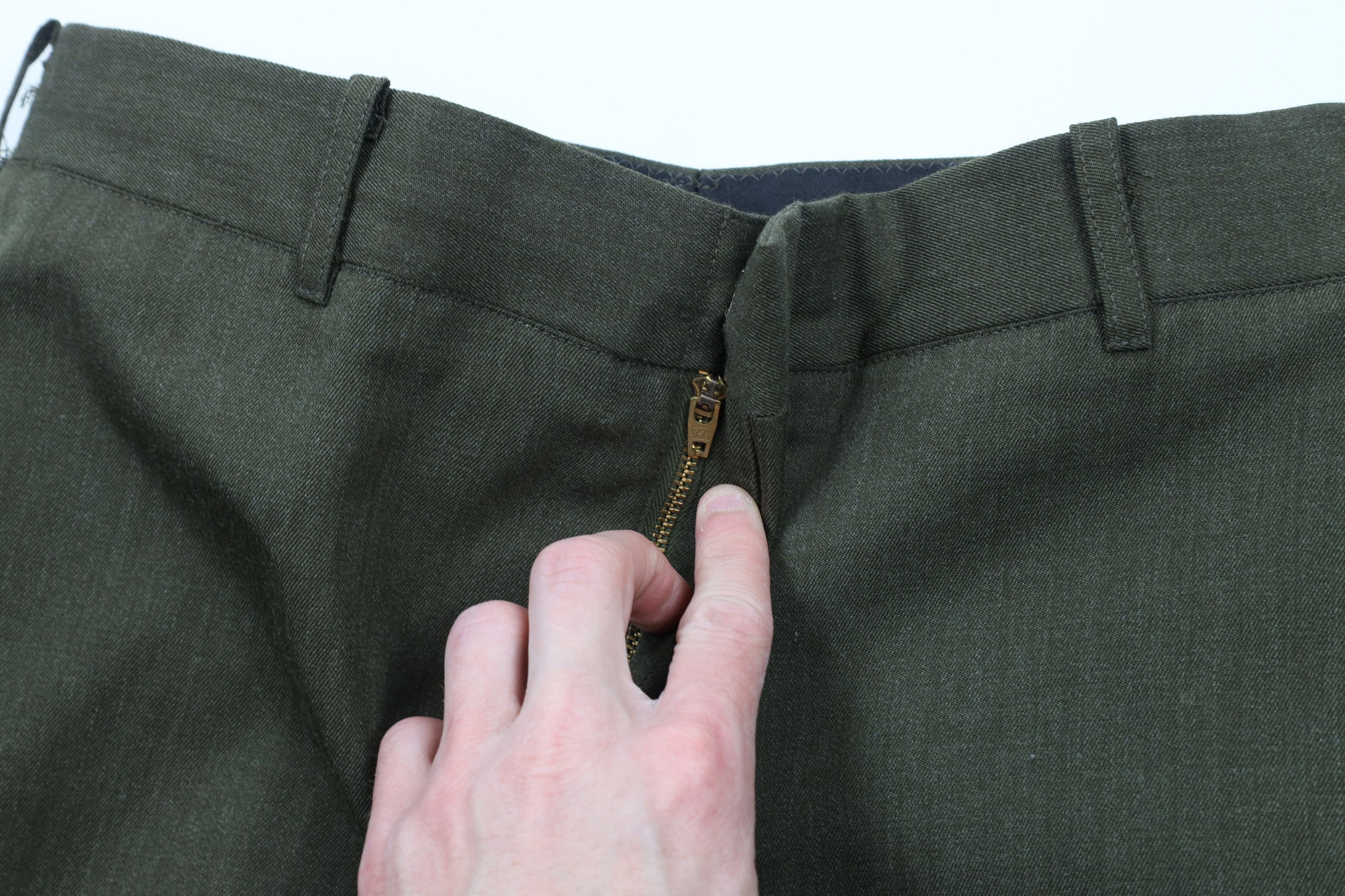 Vintage Vintage 90s US Military Corps Trousers Pants Green USA Size US 30 / EU 46 - 5 Thumbnail