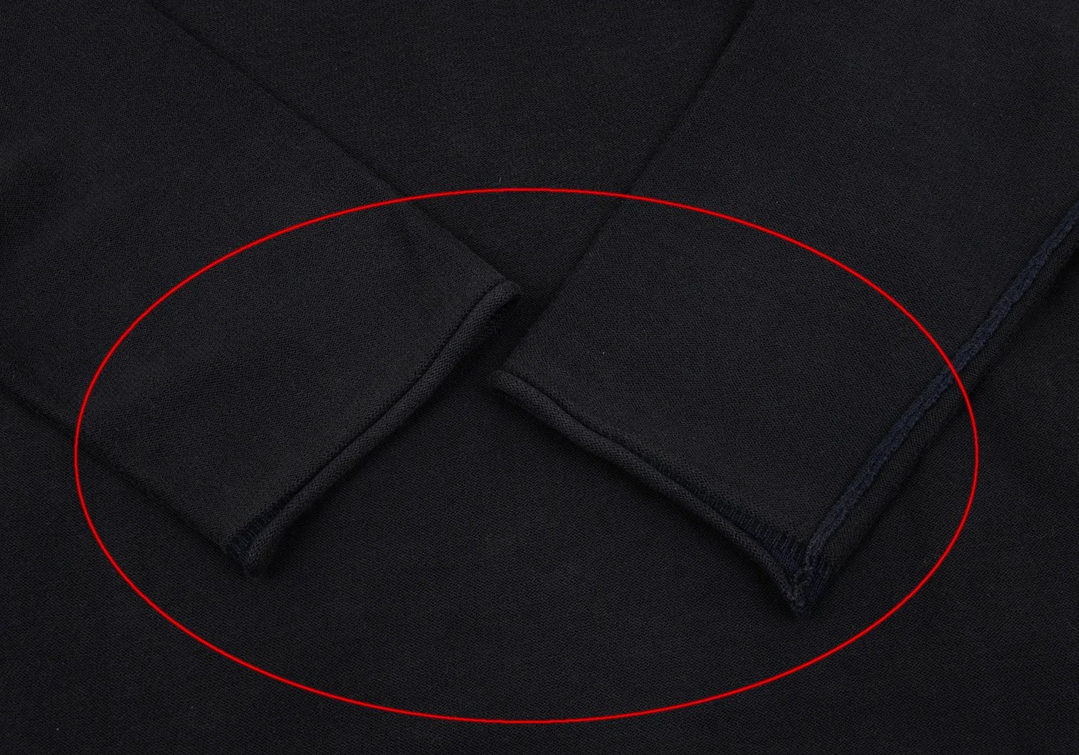 Issey Miyake Cotton Inside-Out Knit in Navy Blue Size US M / EU 48-50 / 2 - 5 Thumbnail