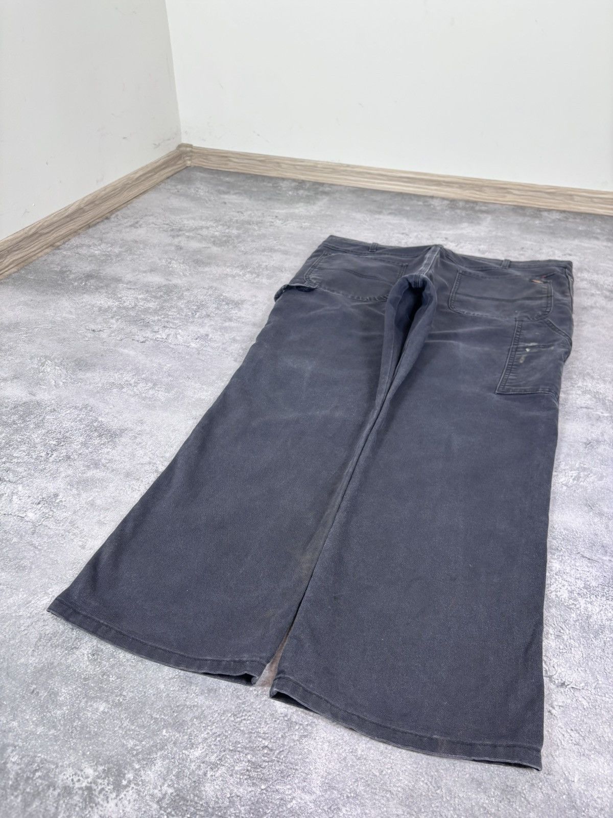 Dickies Dickies Flex Men’s Carpenter Pants Trousers Navy Workwear Size US 44 / EU 60 - 3 Thumbnail