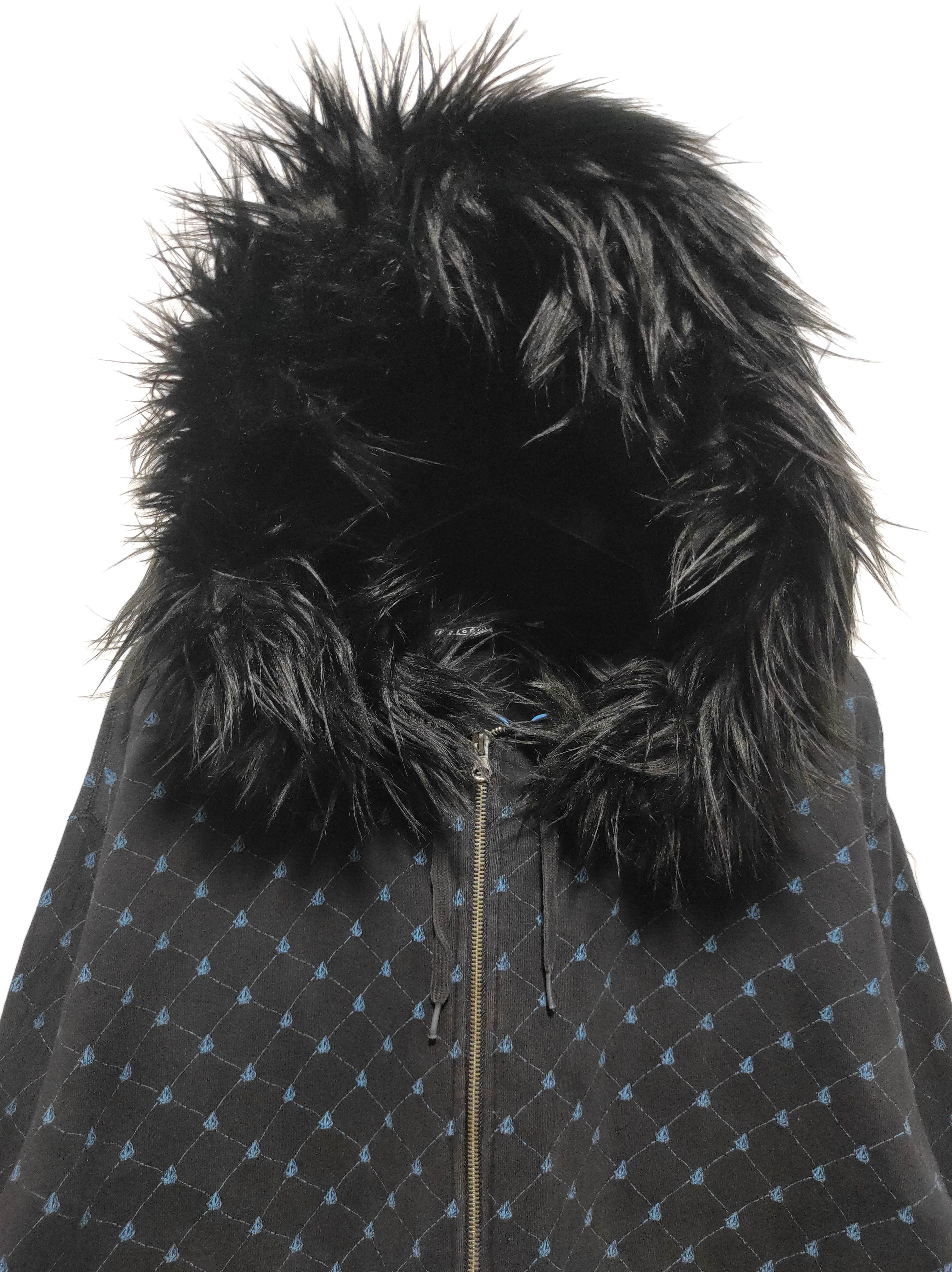 Volcom Volcom Monogram Zip Fur Hoodie IfSixWasNine LGB style Size US L / EU 52-54 / 3 - 3 Thumbnail
