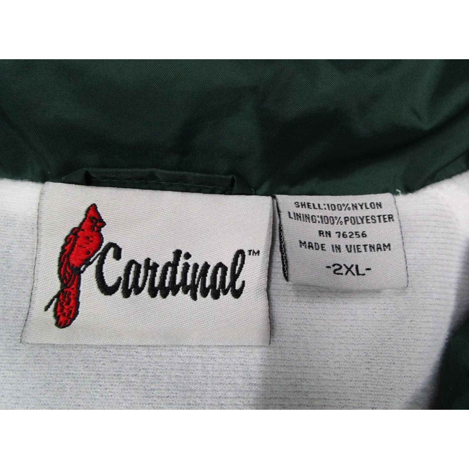 Coach CARDINAL Jacket Mens Green Coach Snap Front Bengals Football Retro 2XL XXL Mens Size US XXL / EU 58 / 5 - 3 Thumbnail