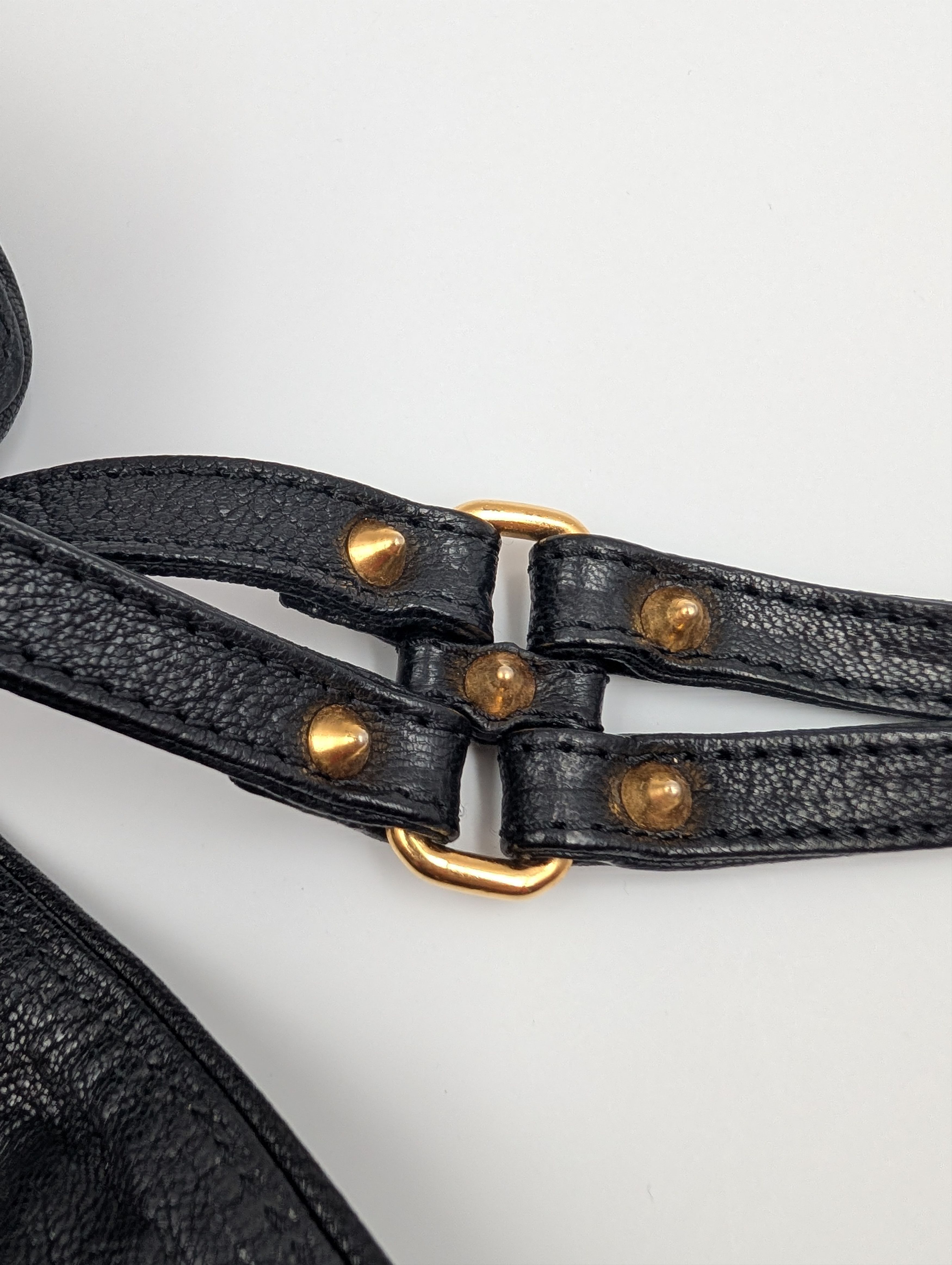 3.1 Phillip Lim 3.1 Philip Lim Black Bow Studded Shoulder Bag Size ONE SIZE - 10 Thumbnail