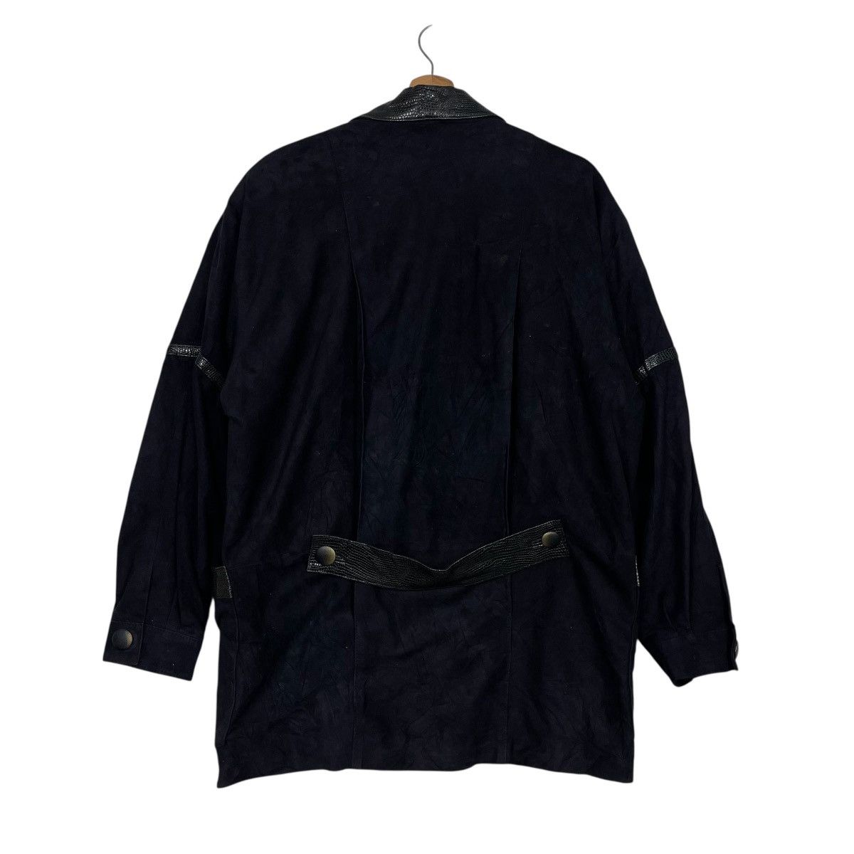 Other Les Etoiles Germany Design Leather Jacket Size L / US 10 / IT 46 - 7 Thumbnail