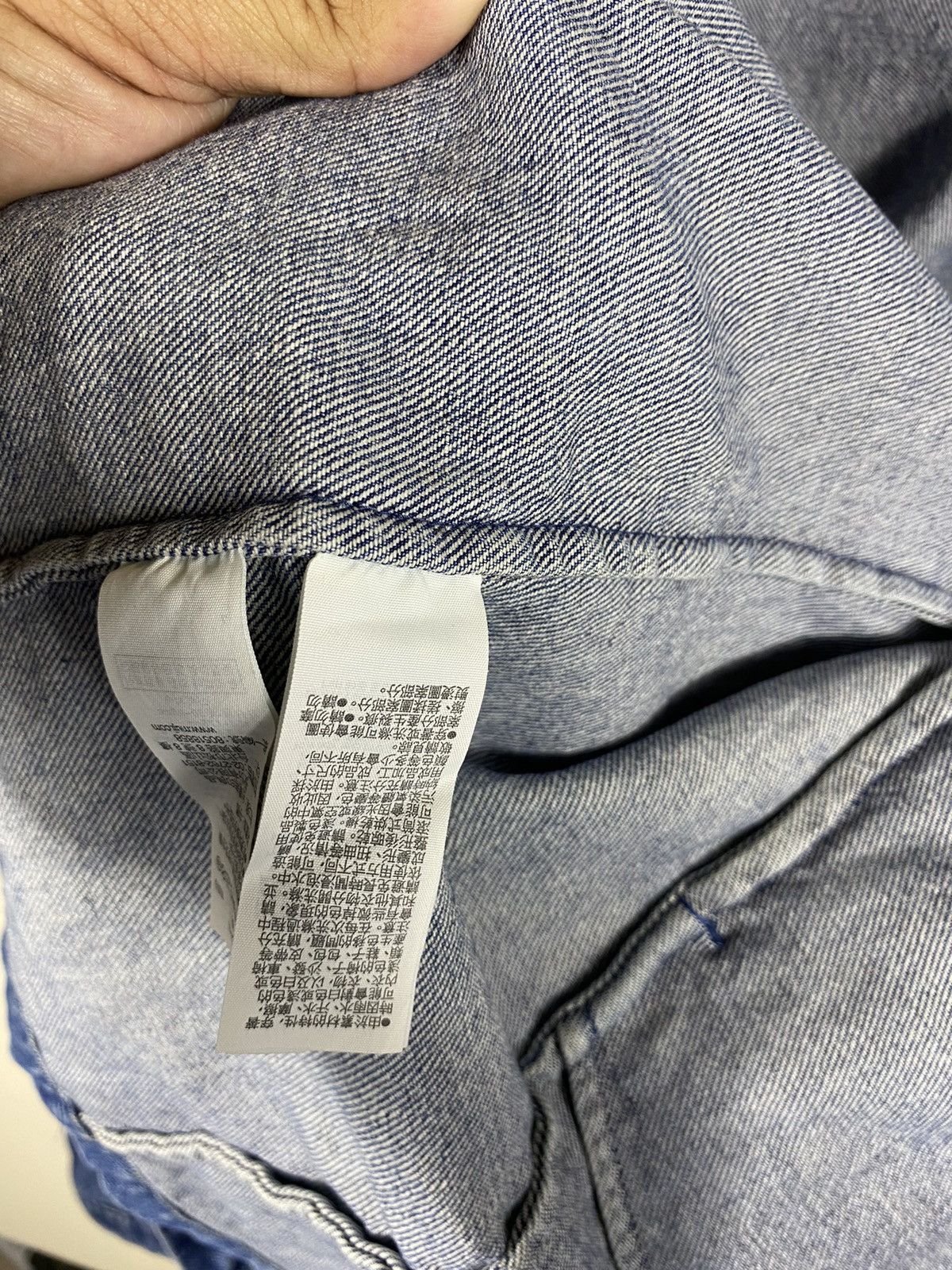 Japanese Brand × Vintage No Brand Denim Plain Button Jacket Size US XL / EU 56 / 4 - 7 Thumbnail