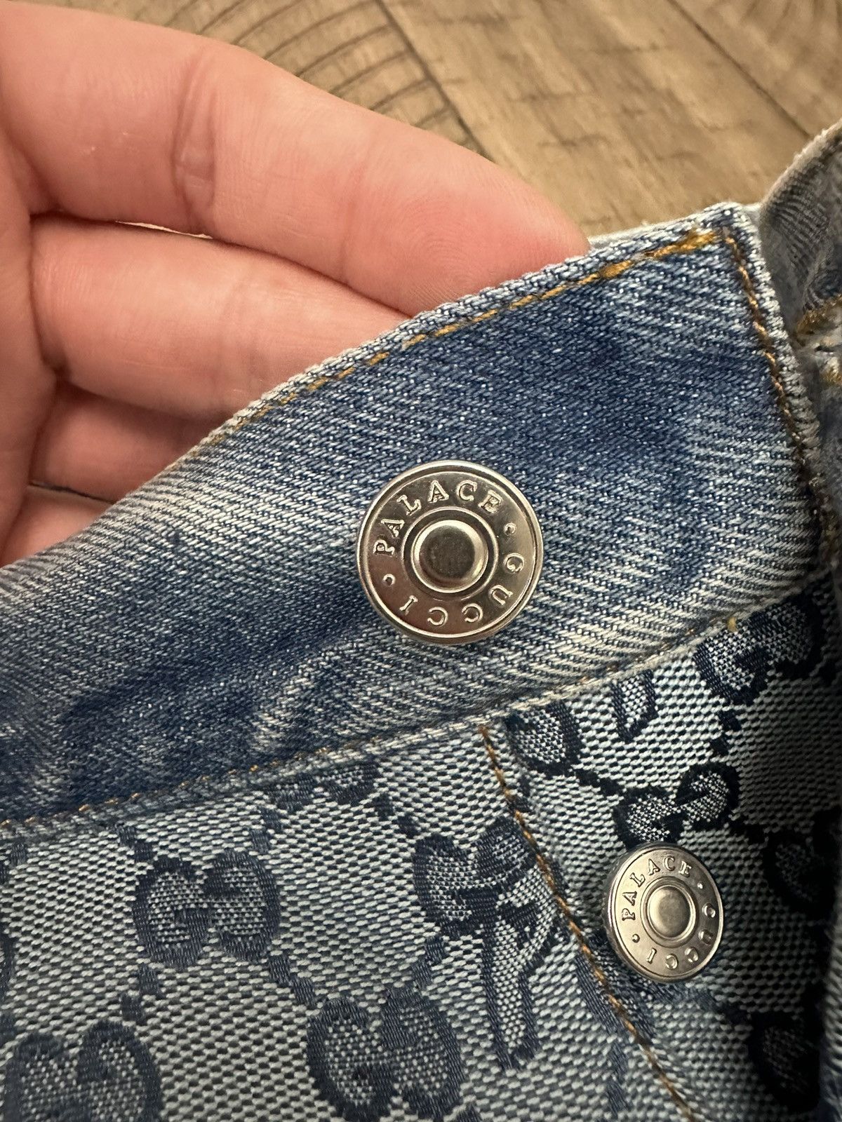 Gucci × Palace Gucci Palace jeans Size US 32 / EU 48 - 8 Thumbnail