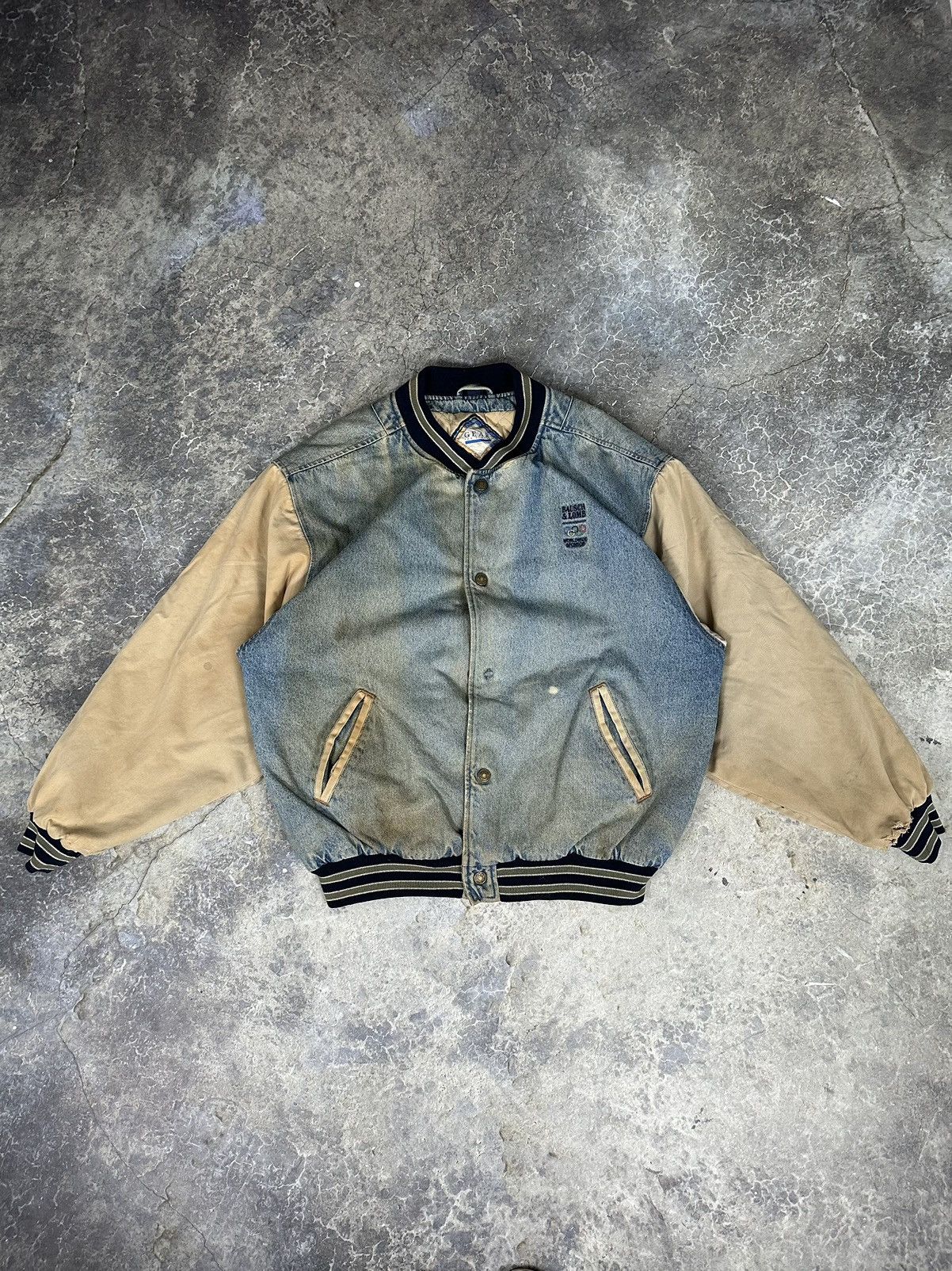 USA Olympics × Vintage Vintage Olympic Varsity Jacket Size US XL / EU 56 / 4 - 1 Thumbnail