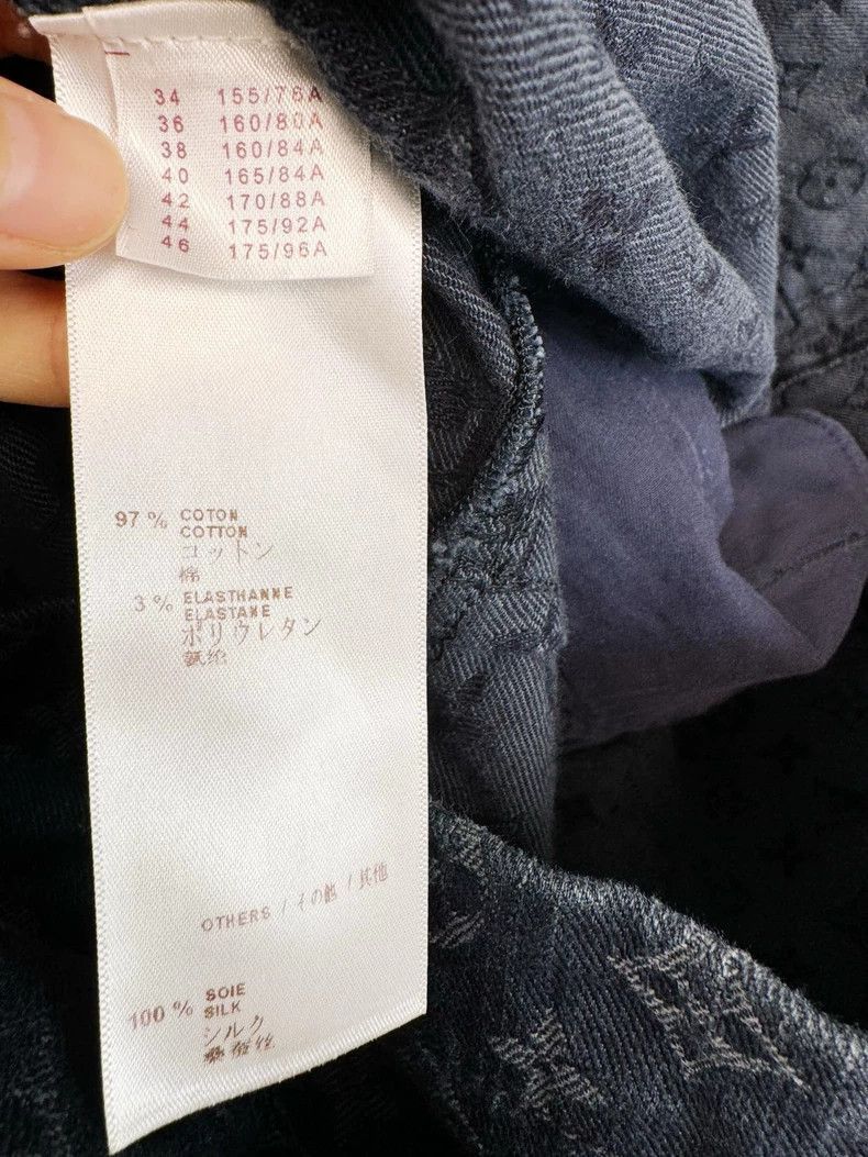 Celine Celine Monogram Denim TwoPiece Set Size XS / US 0-2 / IT 36-38 - 5 Thumbnail