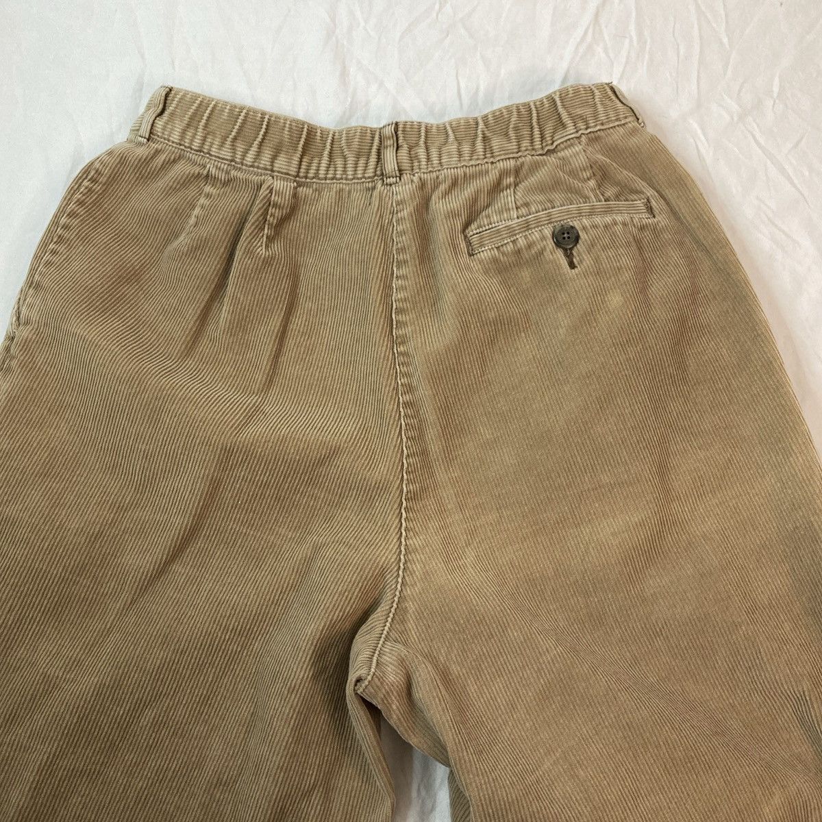 L.L. Bean L.L. Bean Corduroy Women's Pants Trousers Khaki Sz 8 Tall Size 30" / US 8 / IT 44 - 6 Thumbnail