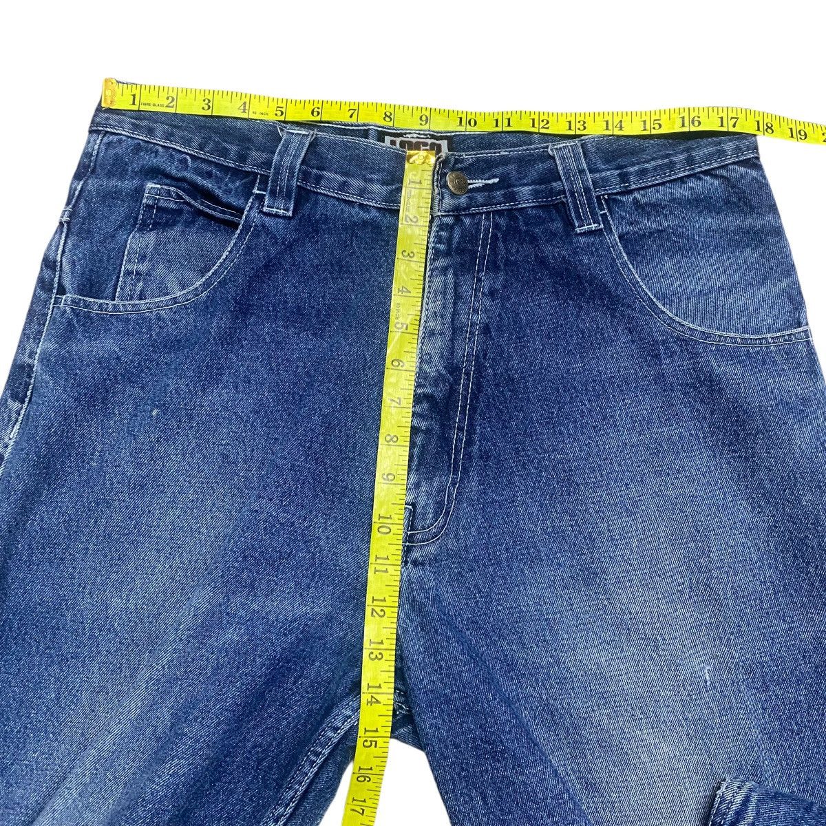 Vintage Vintage Y2K LOCO STREETGEAR Denim Baggy Pants Size US 35 - 20 Thumbnail