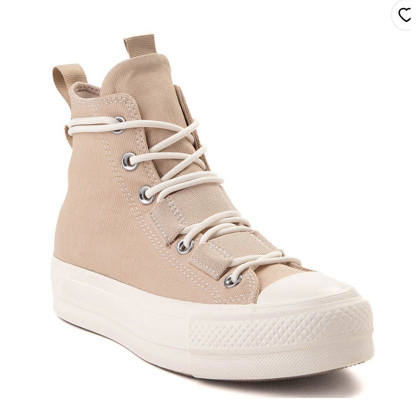 Converse Converse Chuck Taylor All Star Hi Lift Sneaker Khaki 8 NEW