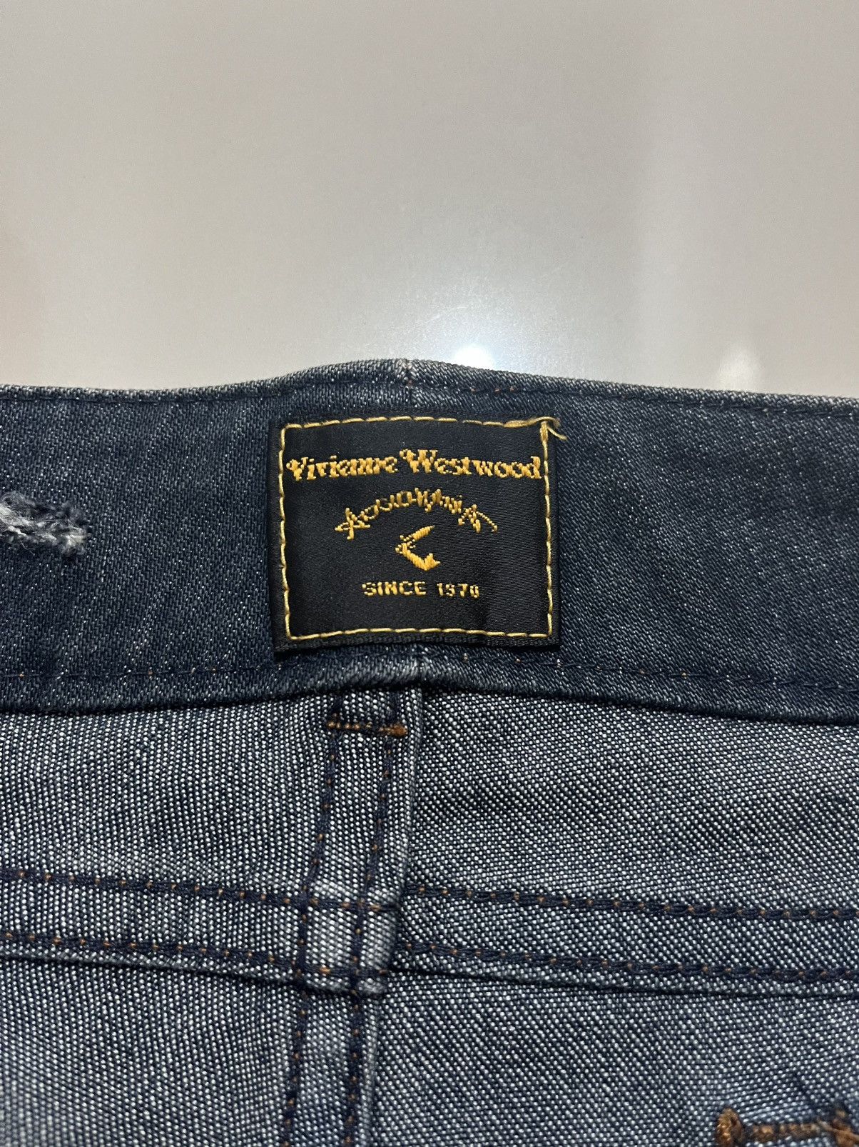 Vivienne Westwood SS1998 VIVIENNE WESTWOOD ANGLOMANIA PIRATE FLARED JEANS Size US 34 / EU 50 - 6 Thumbnail