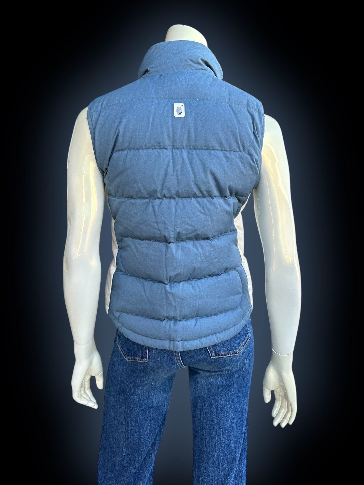 Nike × Nike ACG × Vintage Nike vintage Sportswear blue quilted down vest, size M Size M / US 6-8 / IT 42-44 - 3 Thumbnail