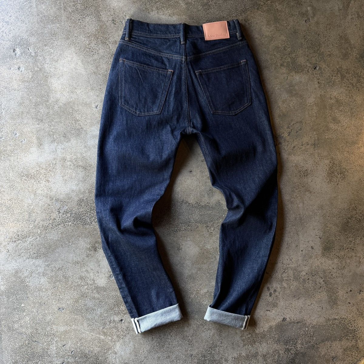 Acne Studios Baggy Jeans Acne Studios Selvedge Raw Denim Size US 27 - 1 Thumbnail