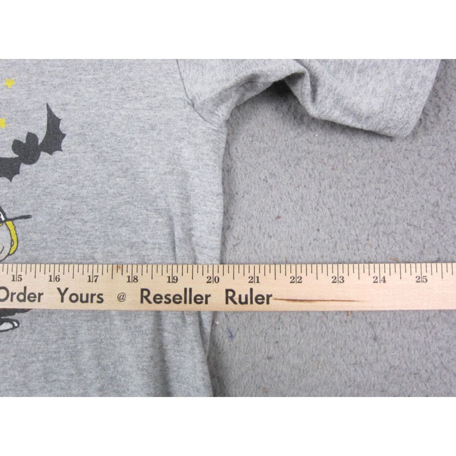 Peanuts VINTAGE Peanuts Shirt Adult Medium Gray Snoopy Charlie Brown Halloween Mens Size US M / EU 48-50 / 2 - 6 Thumbnail