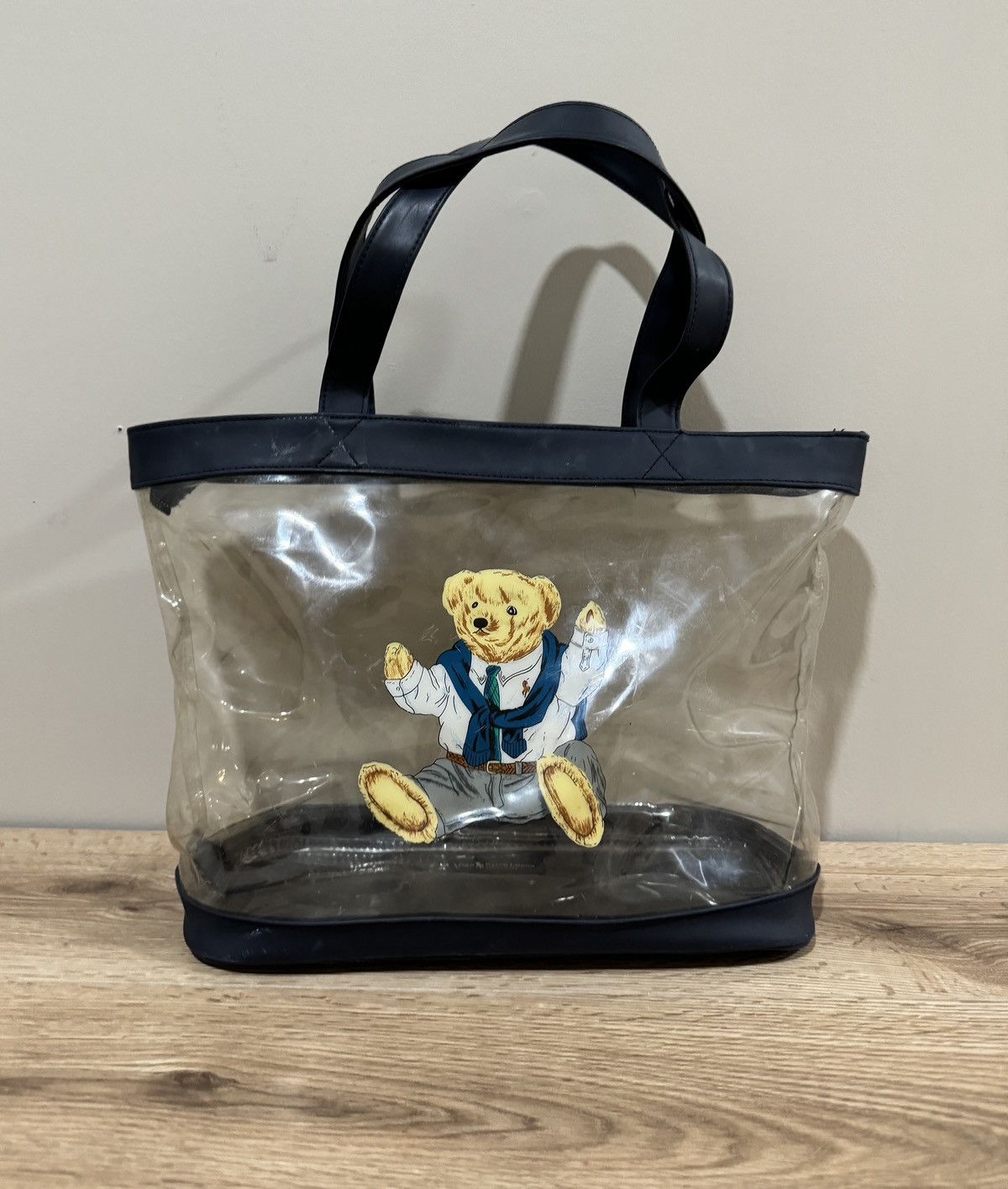 Polo Ralph Lauren Bear Twill Shopper Tote Bag | Grailed