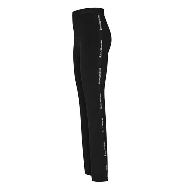 Alexander Wang o1g2r1mq0824 Jacquard Logo Legging in Black & White Size 29" - 2 Thumbnail