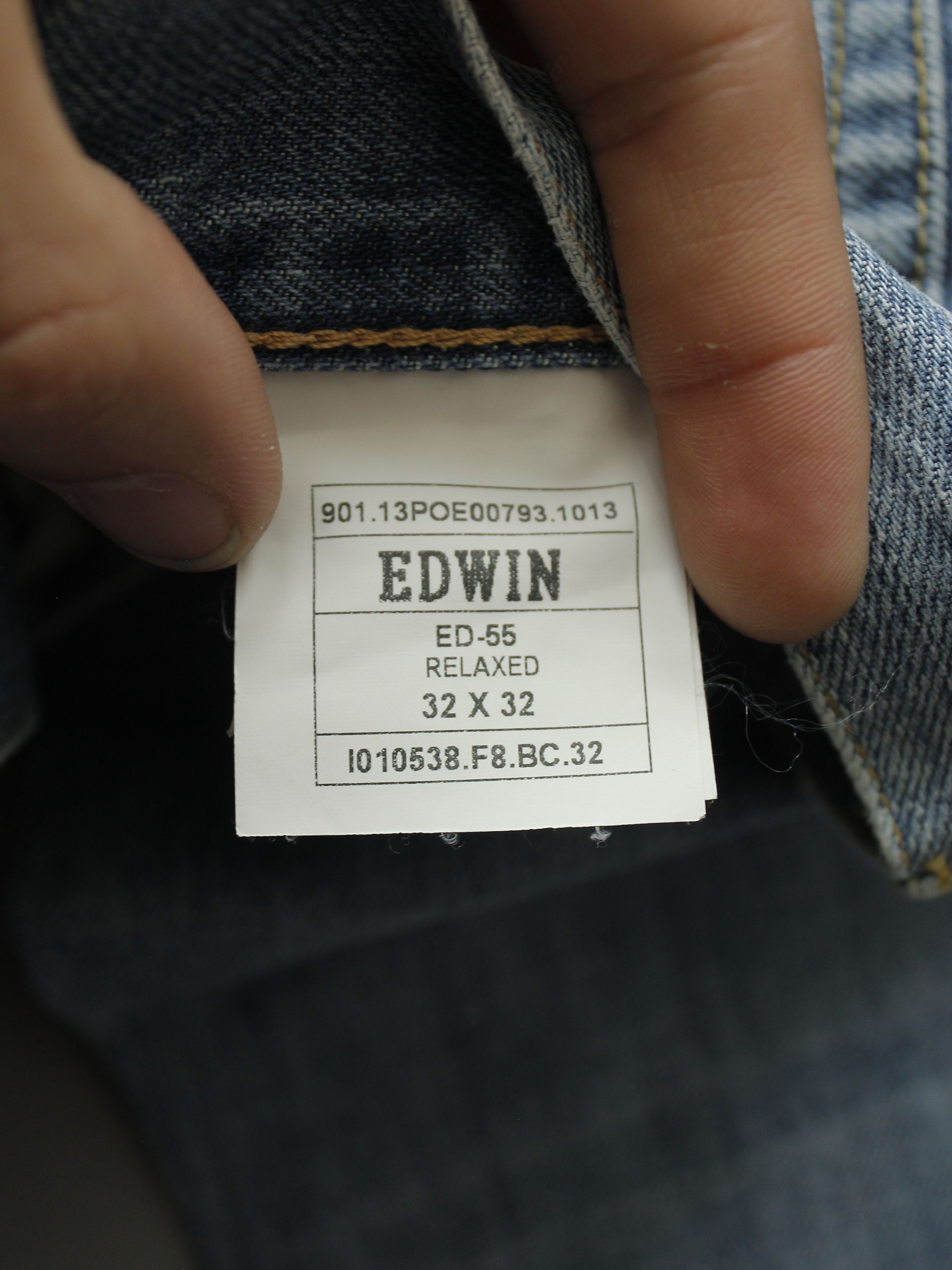 Edwin Edwin Ed-55 Light blue Denim Jeans Mens Size US 32 / EU 48 - 8 Thumbnail