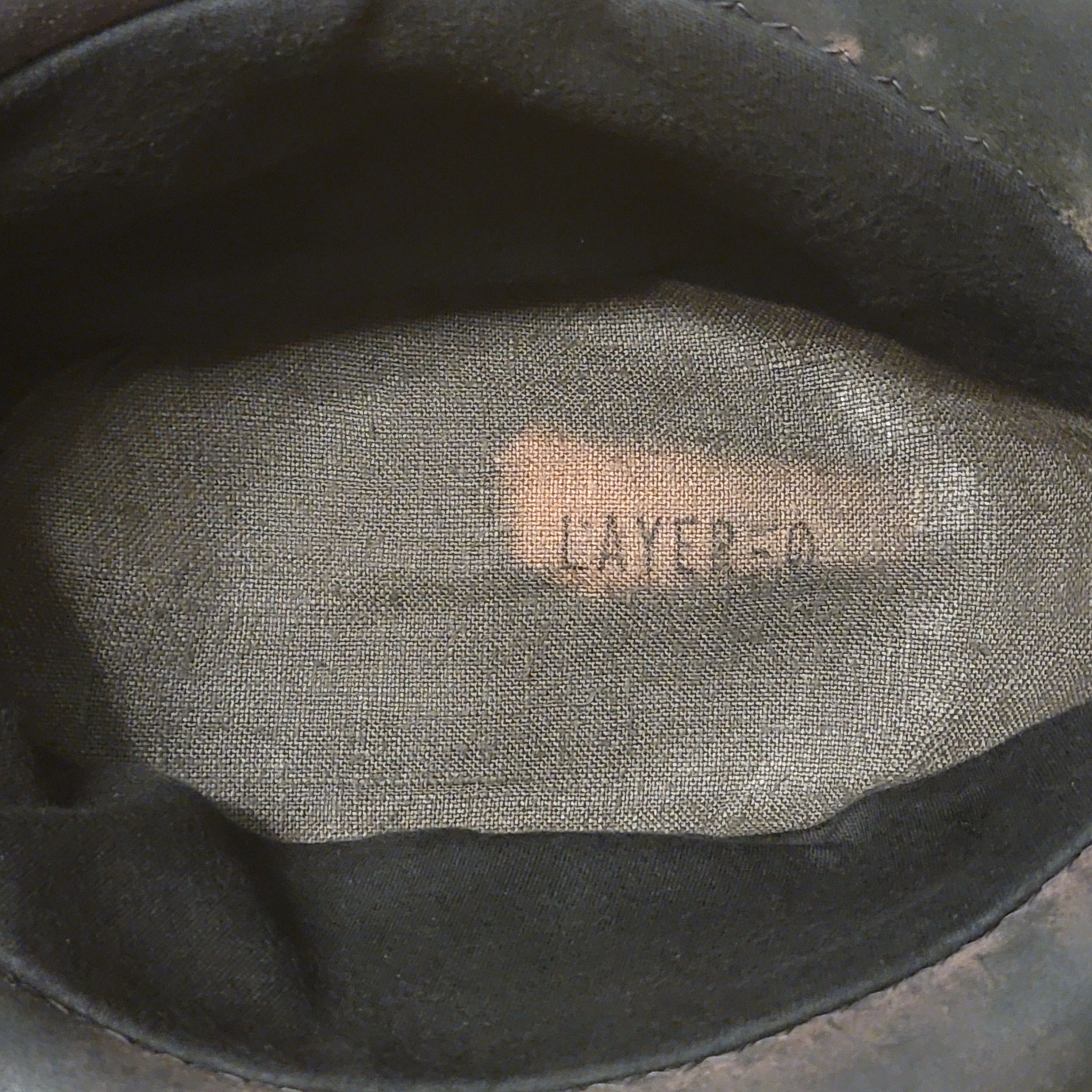 Layer-0 Reverse horse leather hat Size ONE SIZE - 14 Thumbnail